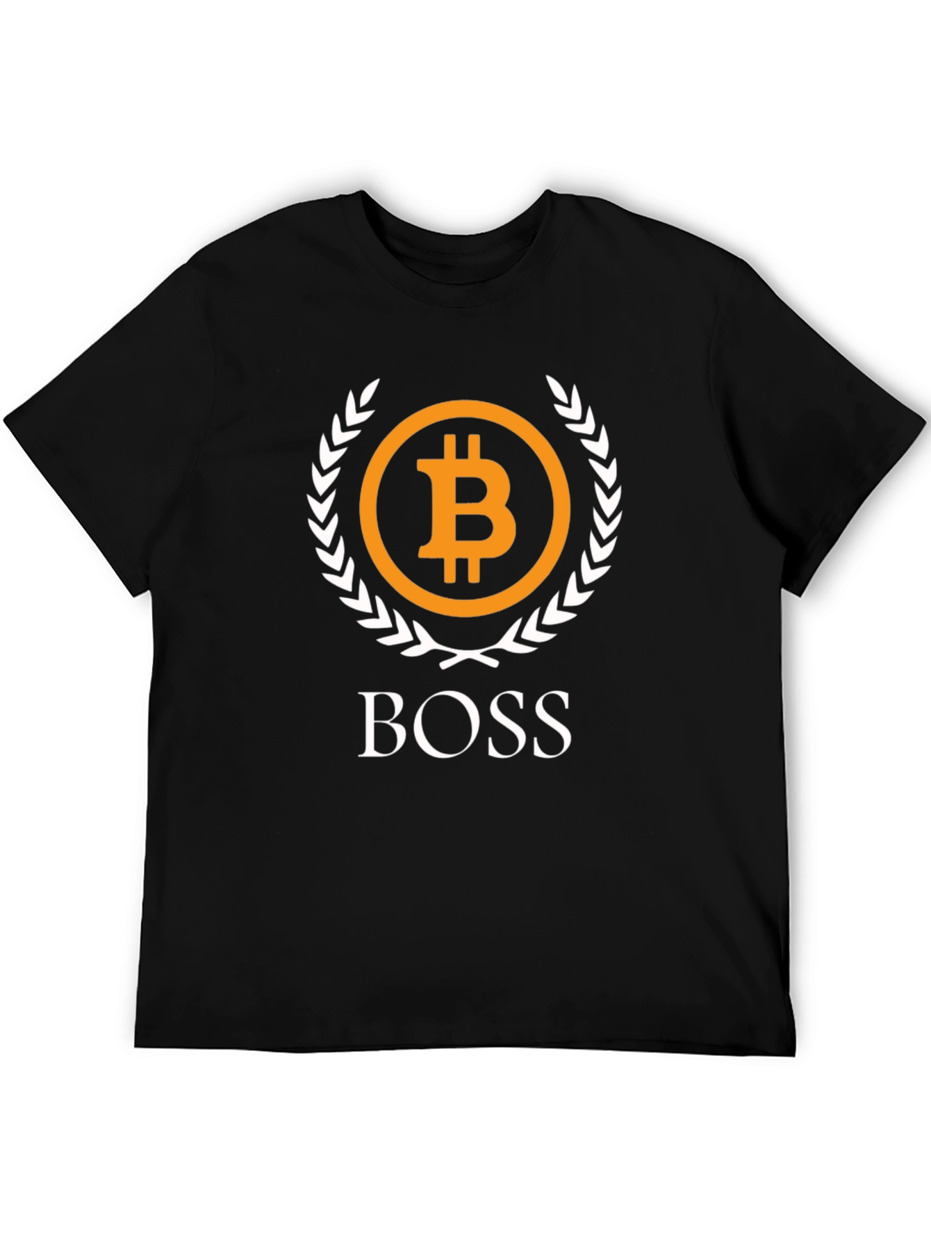 Bitcoin BOSS Graphic T-Shirt - Crypto Currency Tee