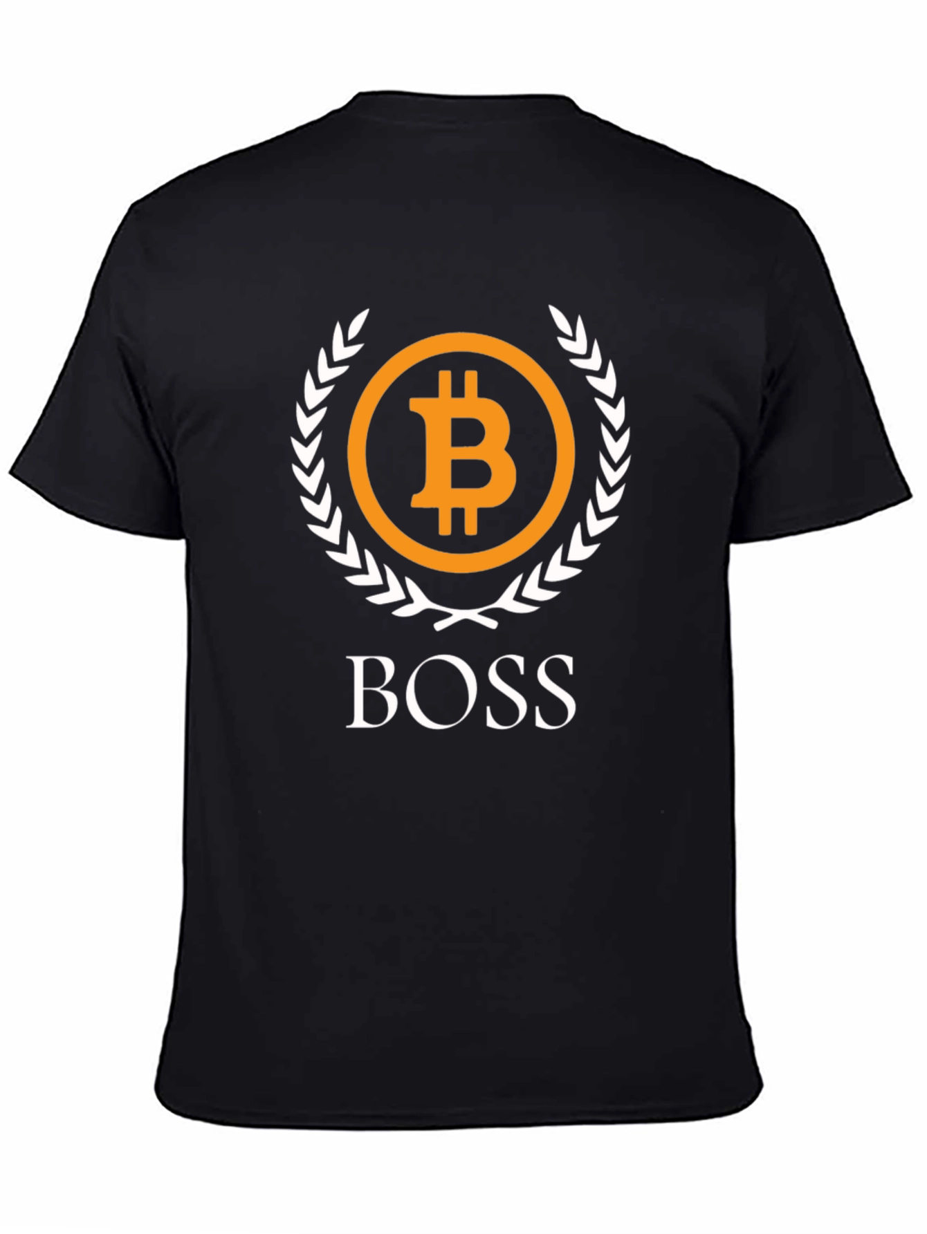 Bitcoin BOSS Graphic T-Shirt - Crypto Currency Tee