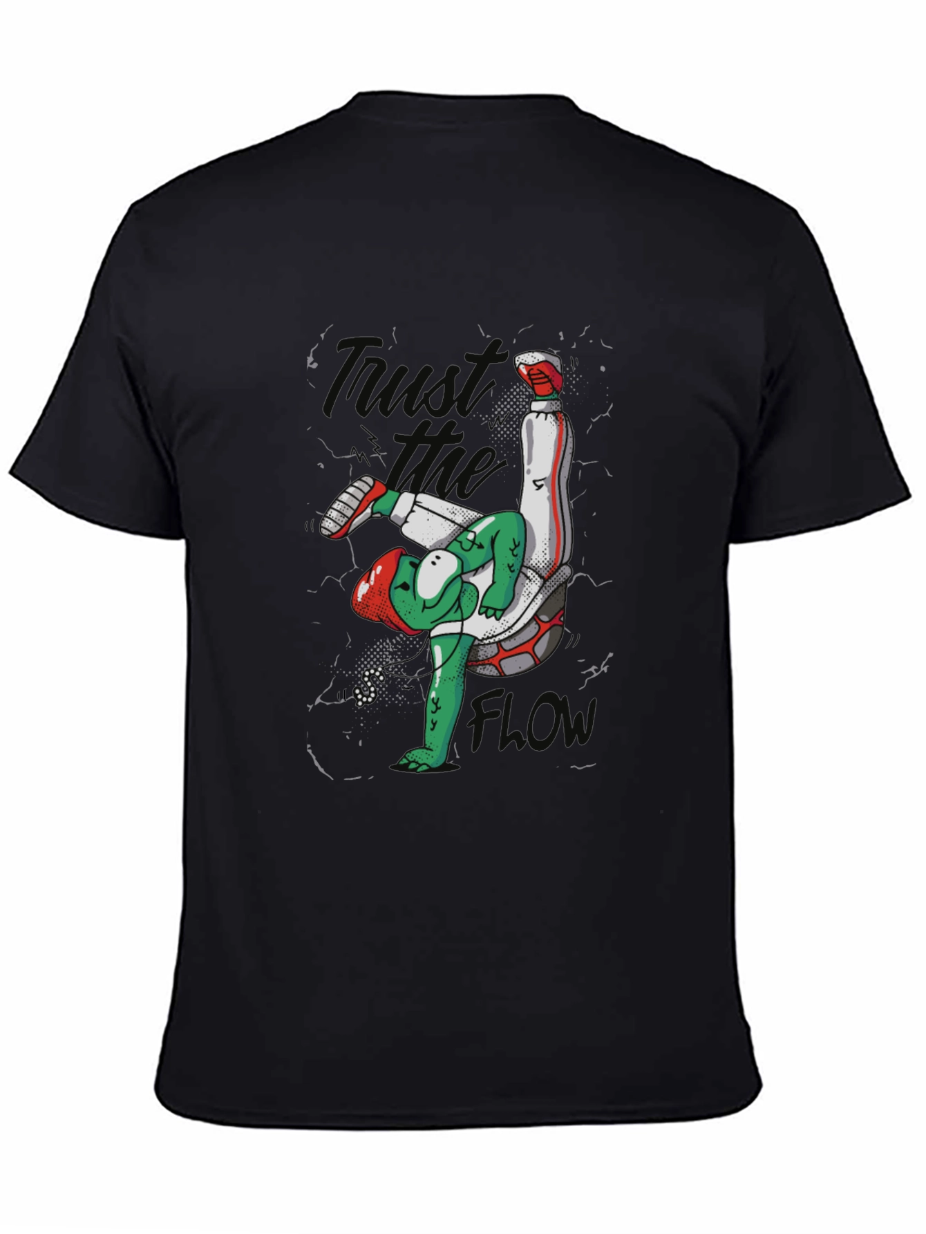 Unique Soccer Turtle Graphic T-Shirt