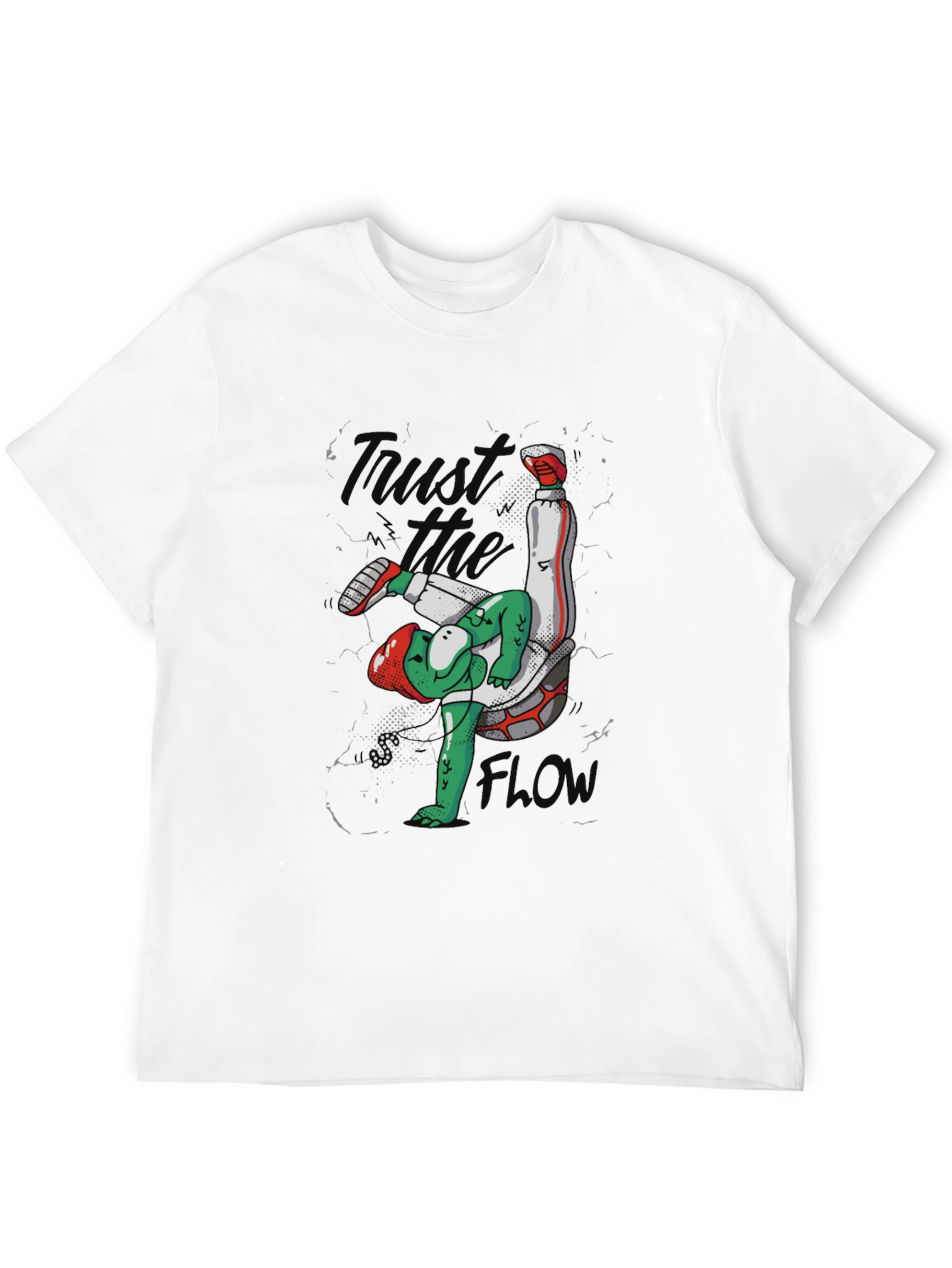 Unique Soccer Turtle Graphic T-Shirt