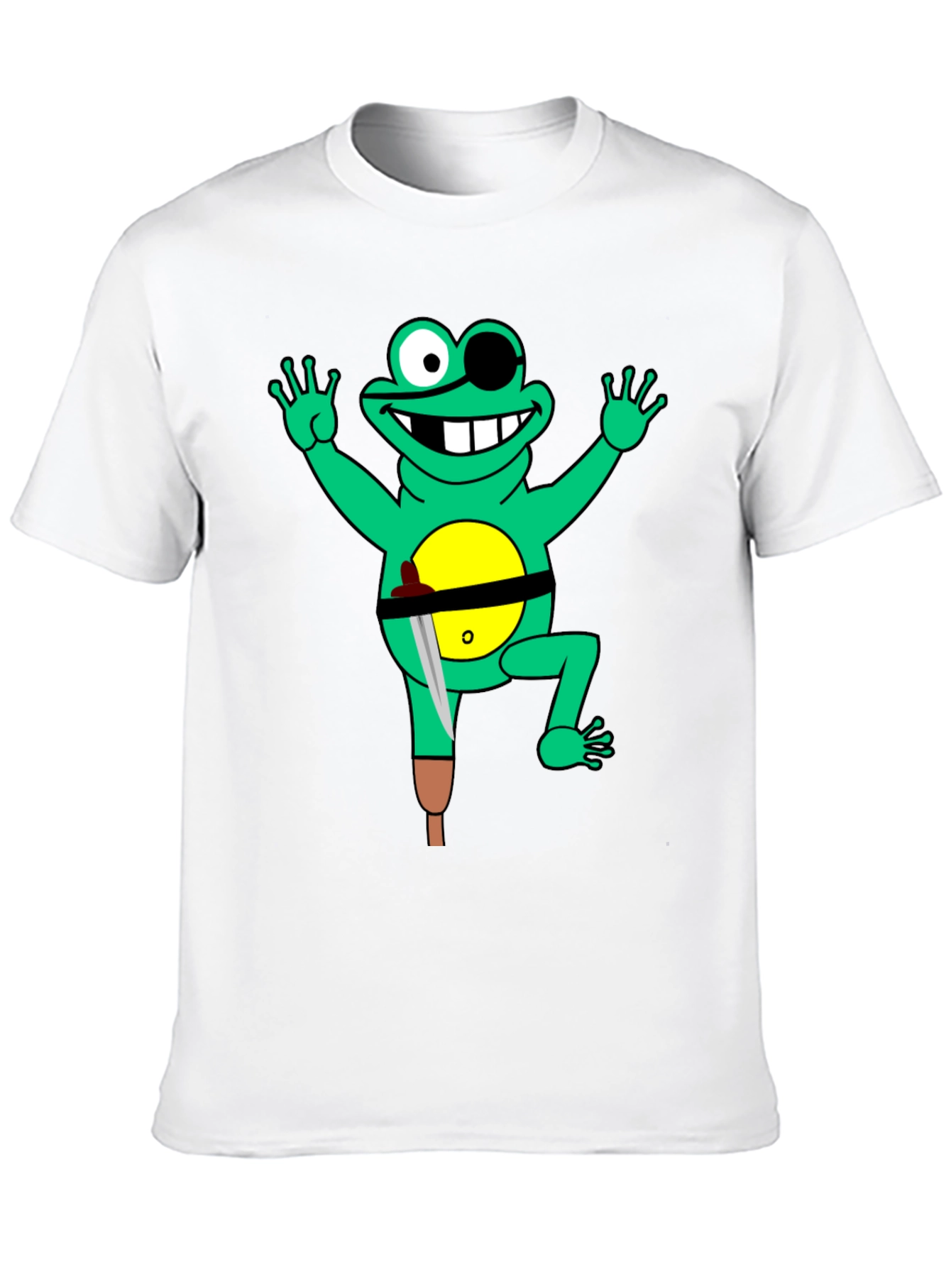 Pirate Frog Graphic T-Shirt