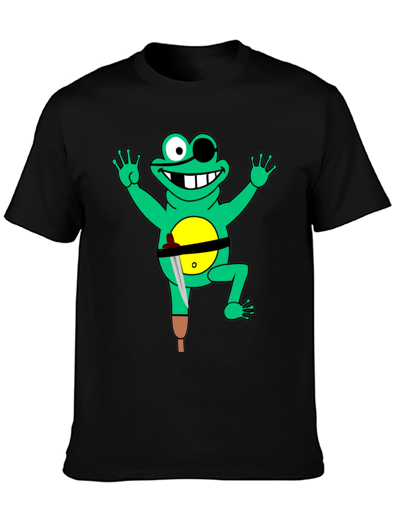 Pirate Frog Graphic T-Shirt