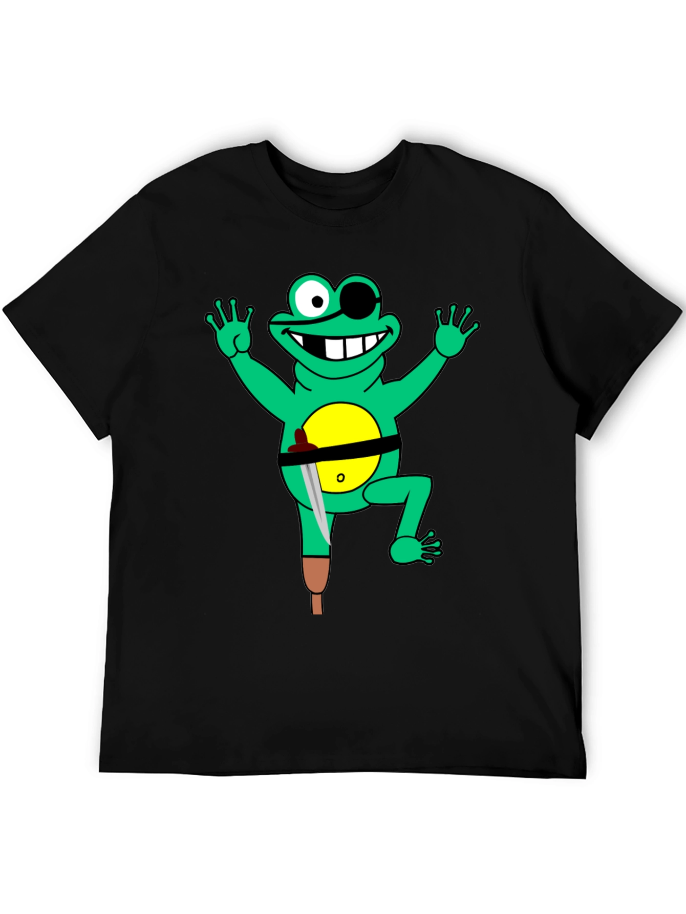 Pirate Frog Graphic T-Shirt