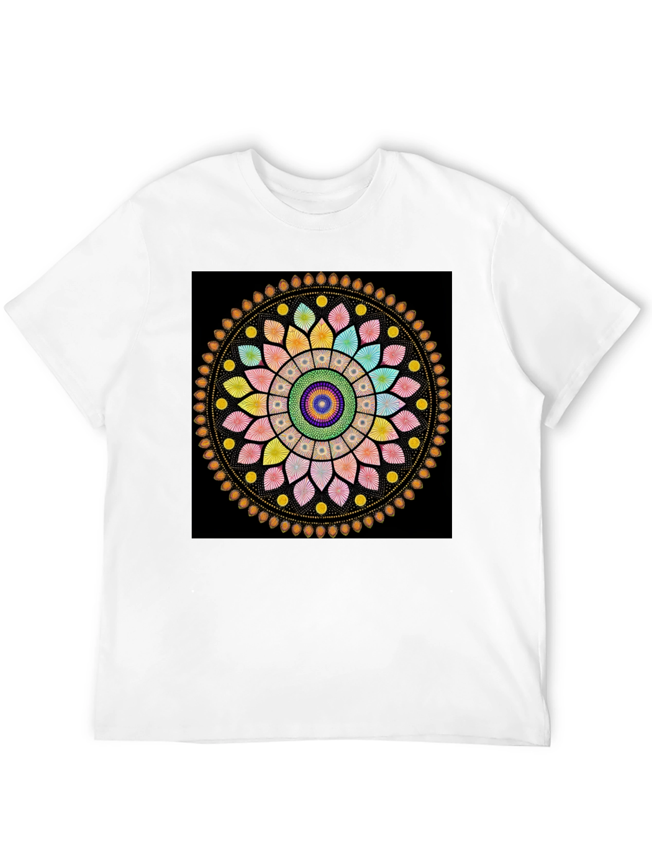 Mandala T-Shirt - Vibrant Graphic Tee