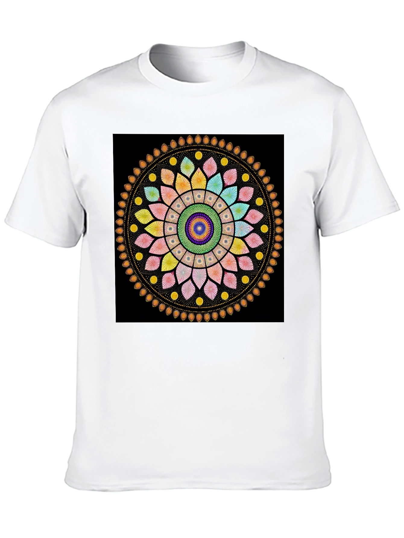 Mandala T-Shirt - Vibrant Graphic Tee
