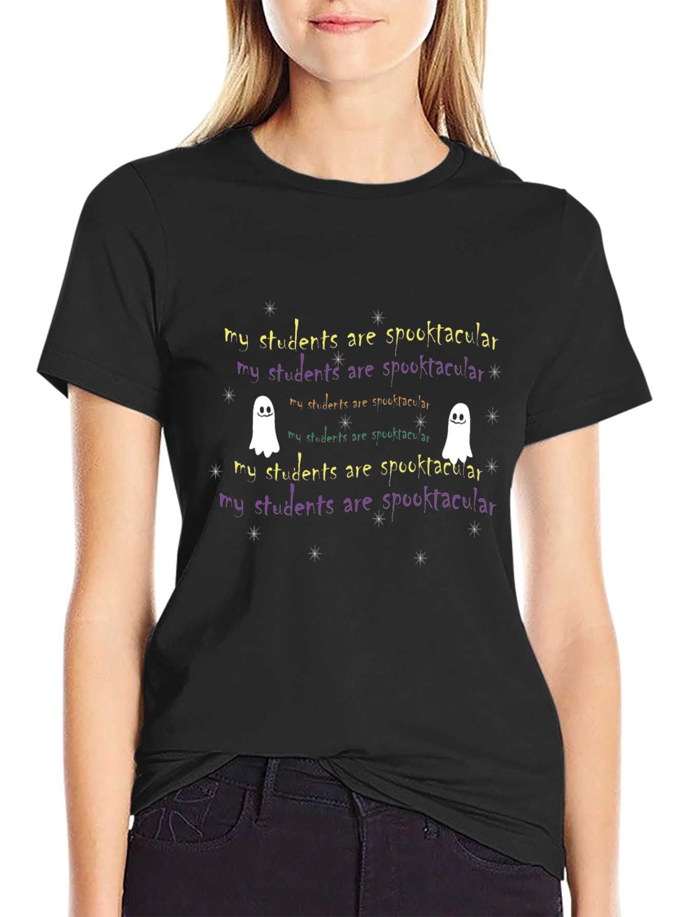 Spooktacular Teacher T-Shirt - Halloween