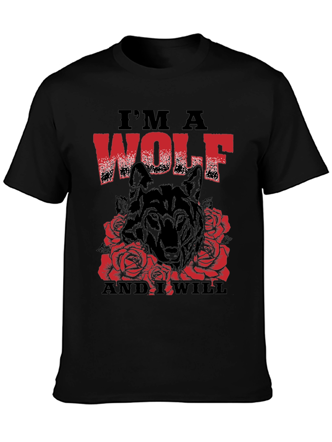 Im a Wolf Graphic T-Shirt