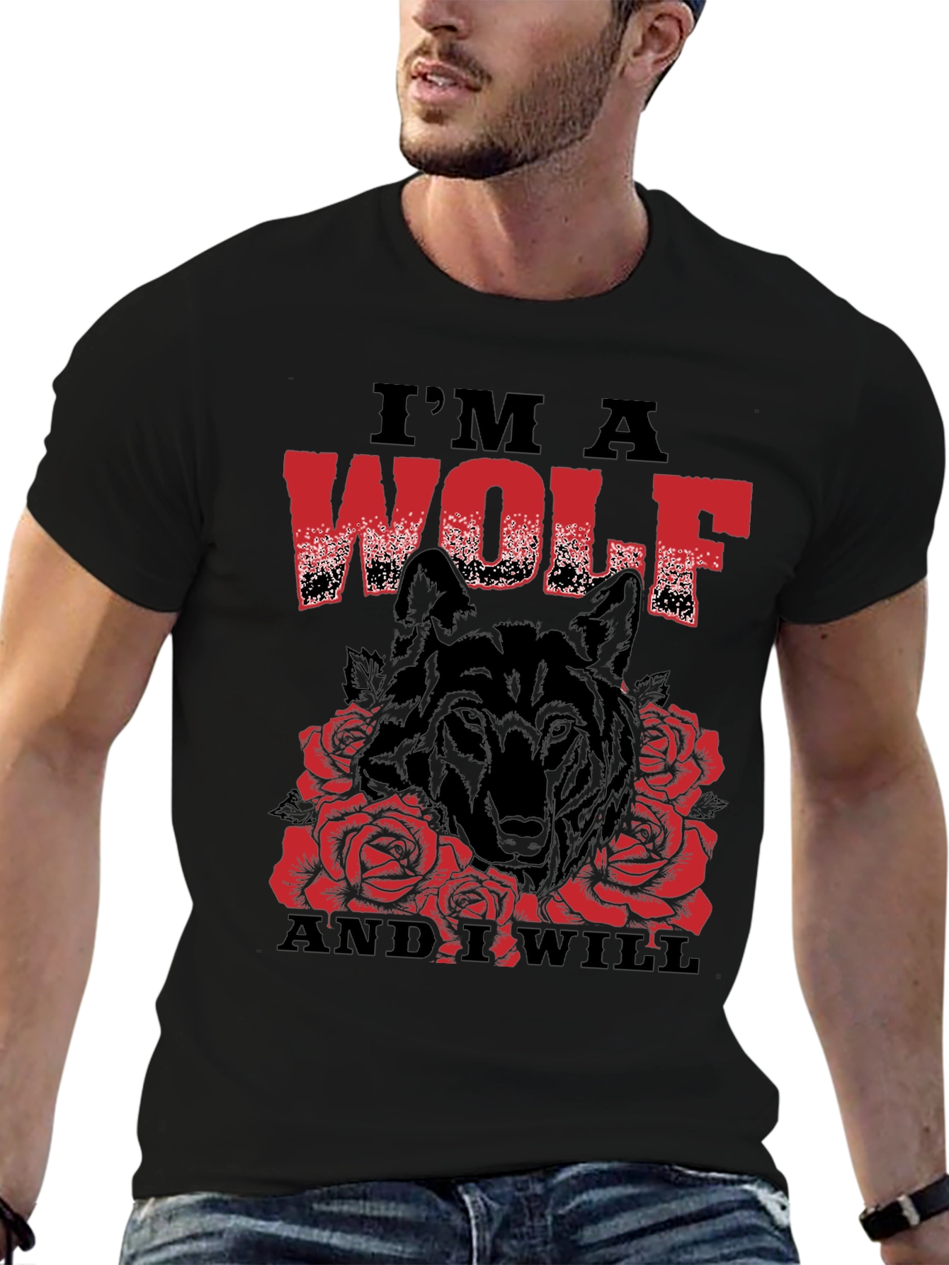 Im a Wolf Graphic T-Shirt