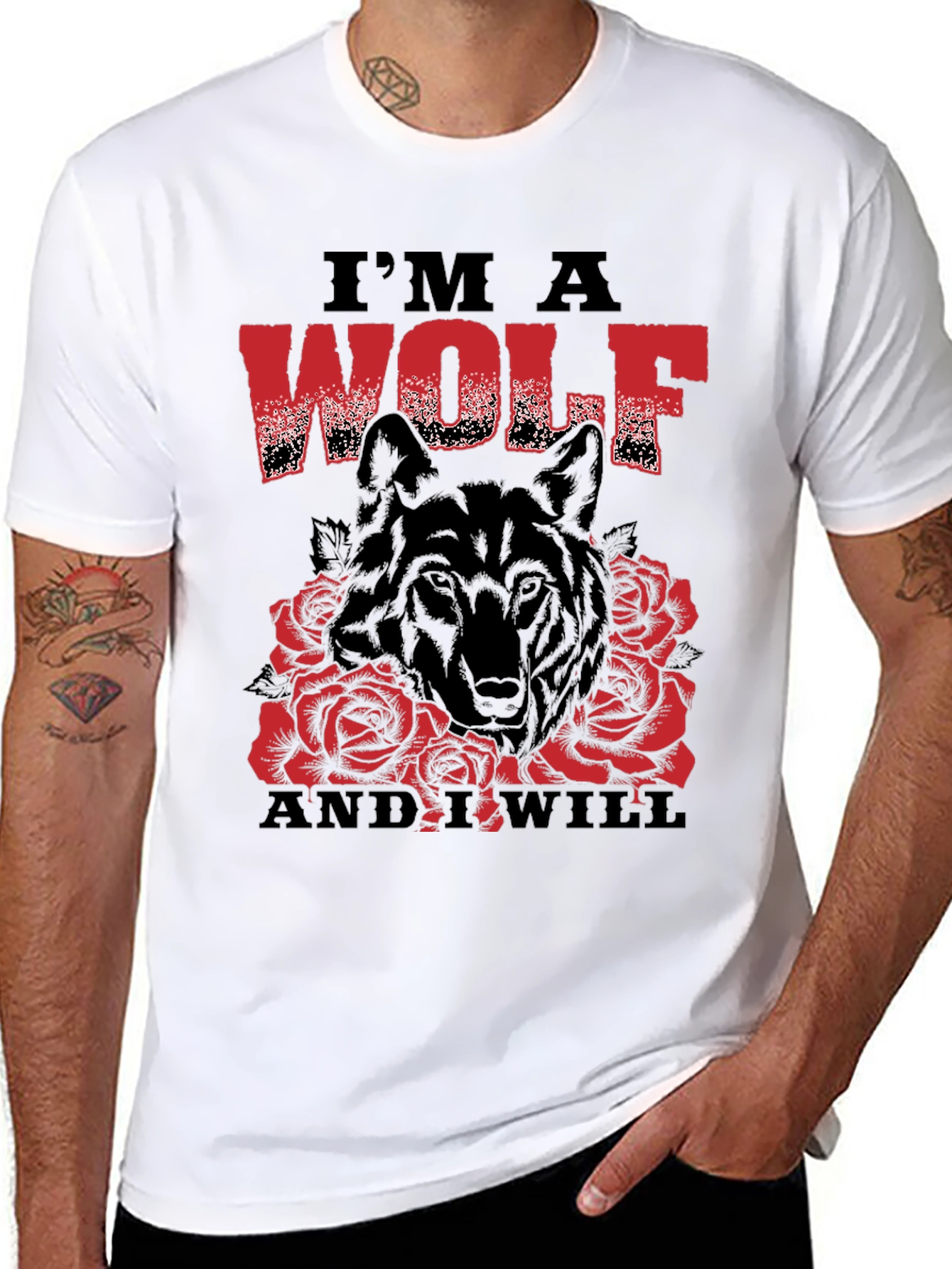Im a Wolf Graphic T-Shirt