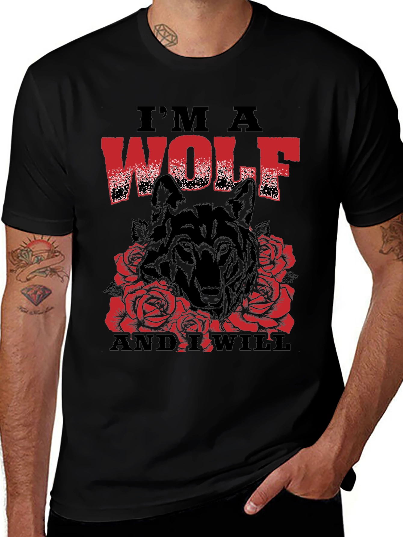 Im a Wolf Graphic T-Shirt