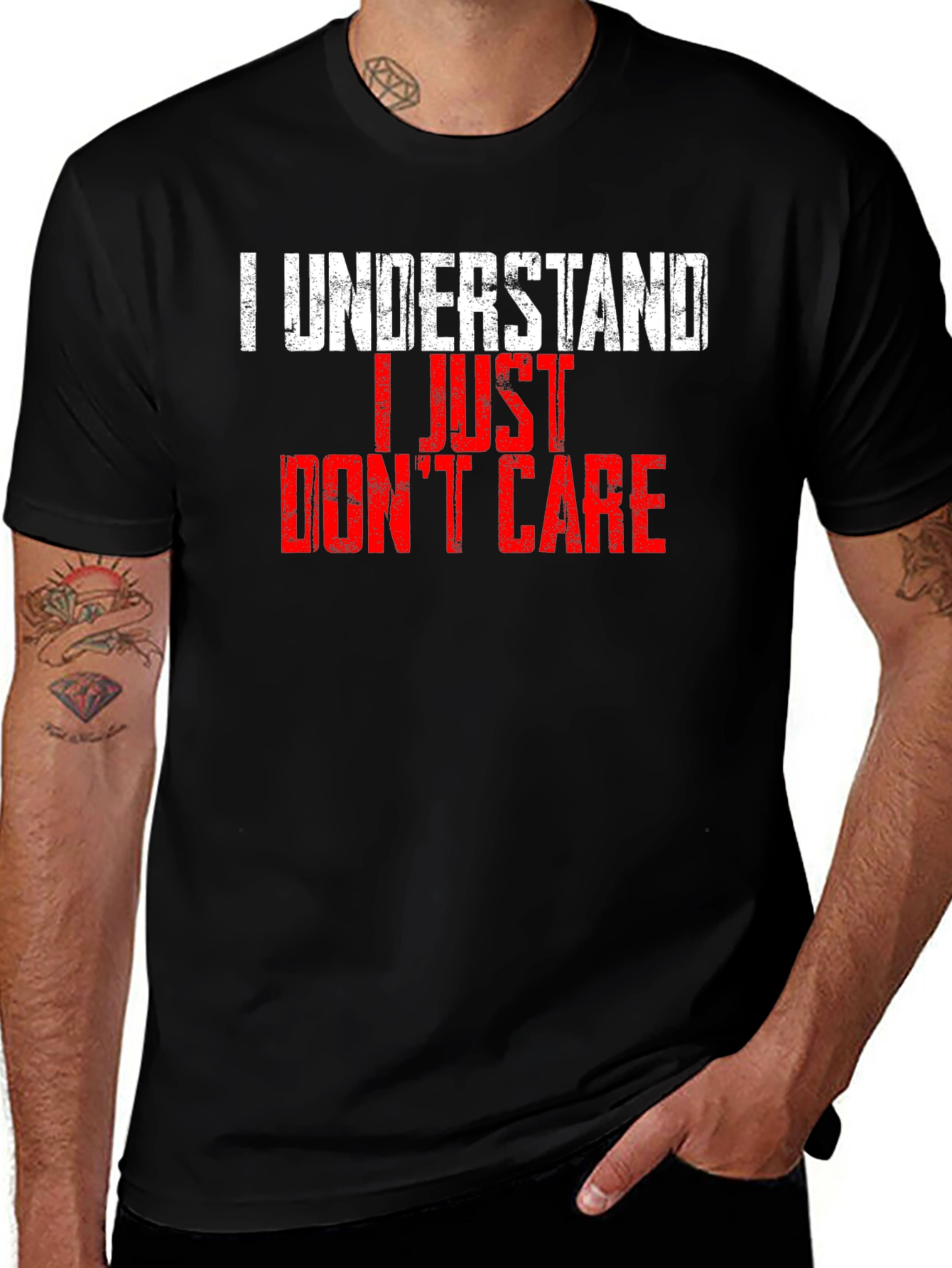 I Understand I Just Dont Care T-Shirt