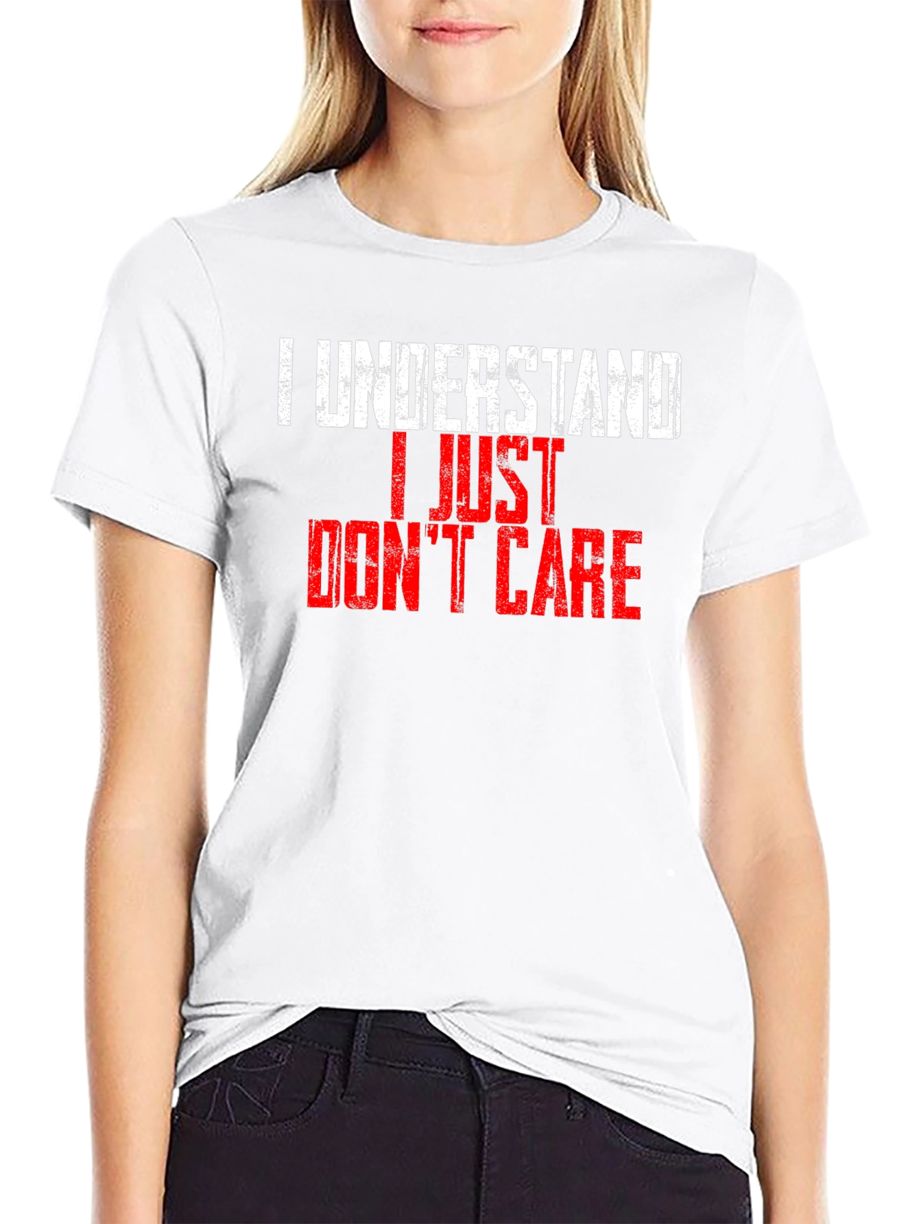 I Understand I Just Dont Care T-Shirt
