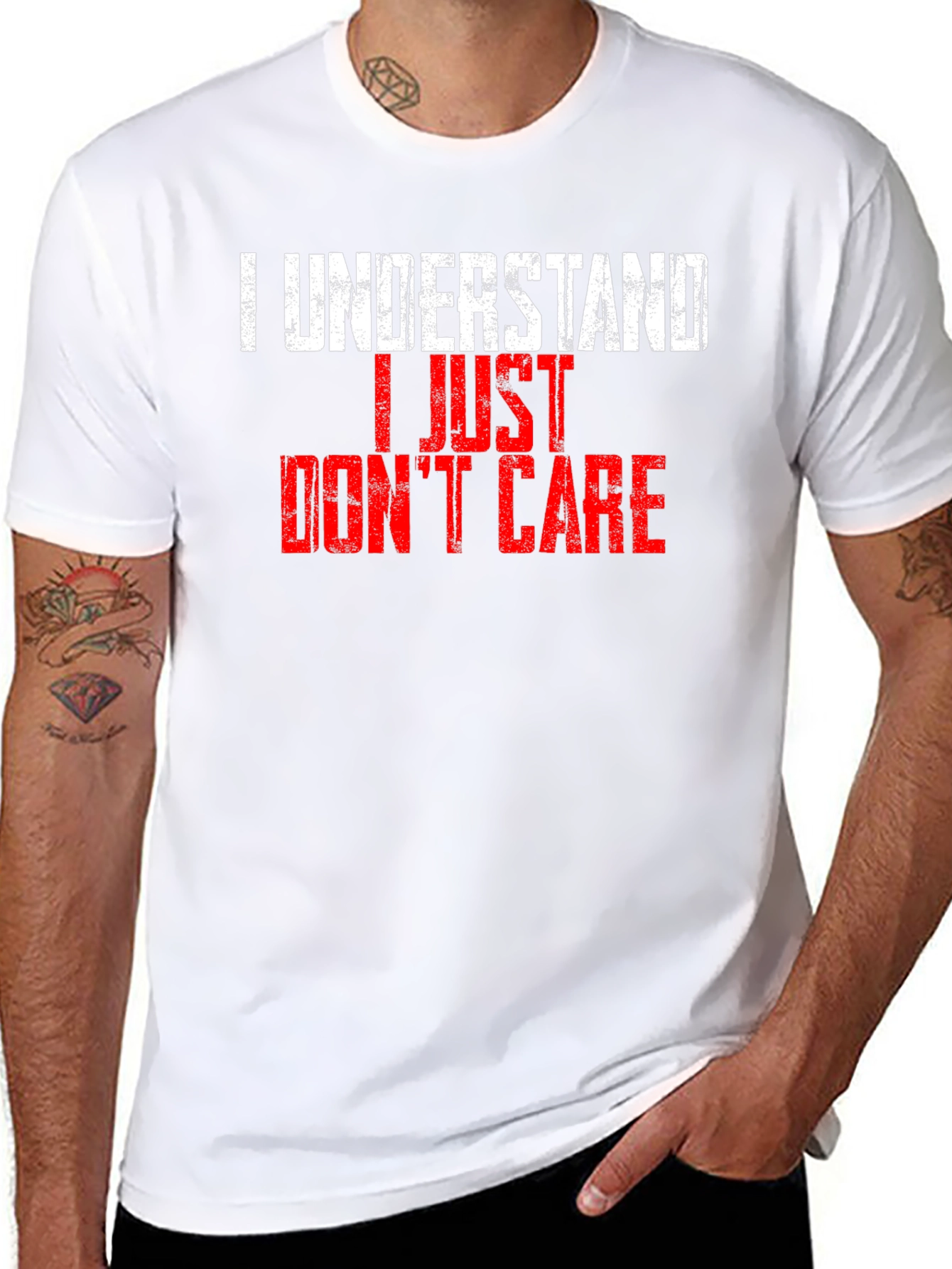I Understand I Just Dont Care T-Shirt