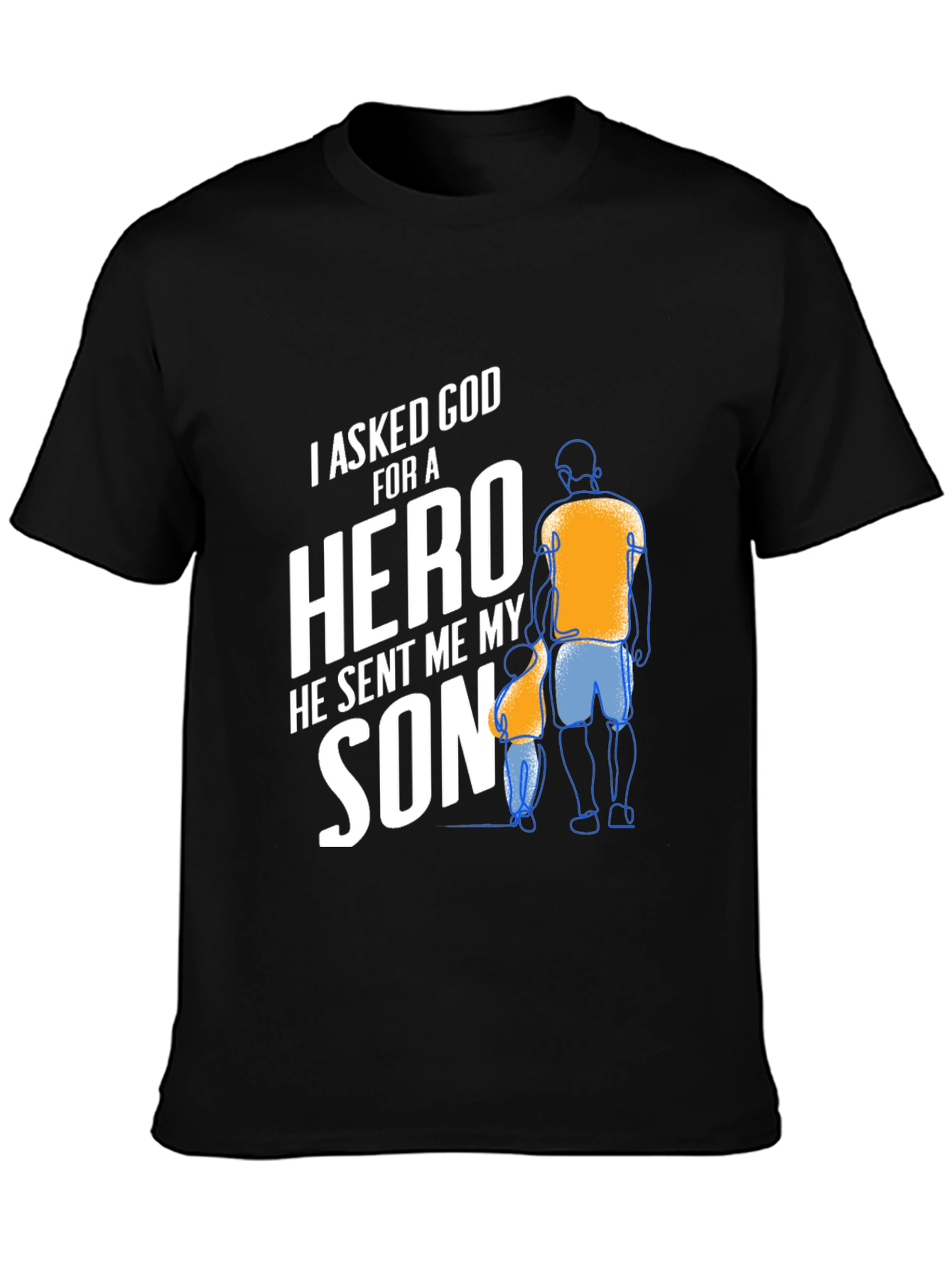 Hero Son T-Shirt: Father & Son Graphic Tee