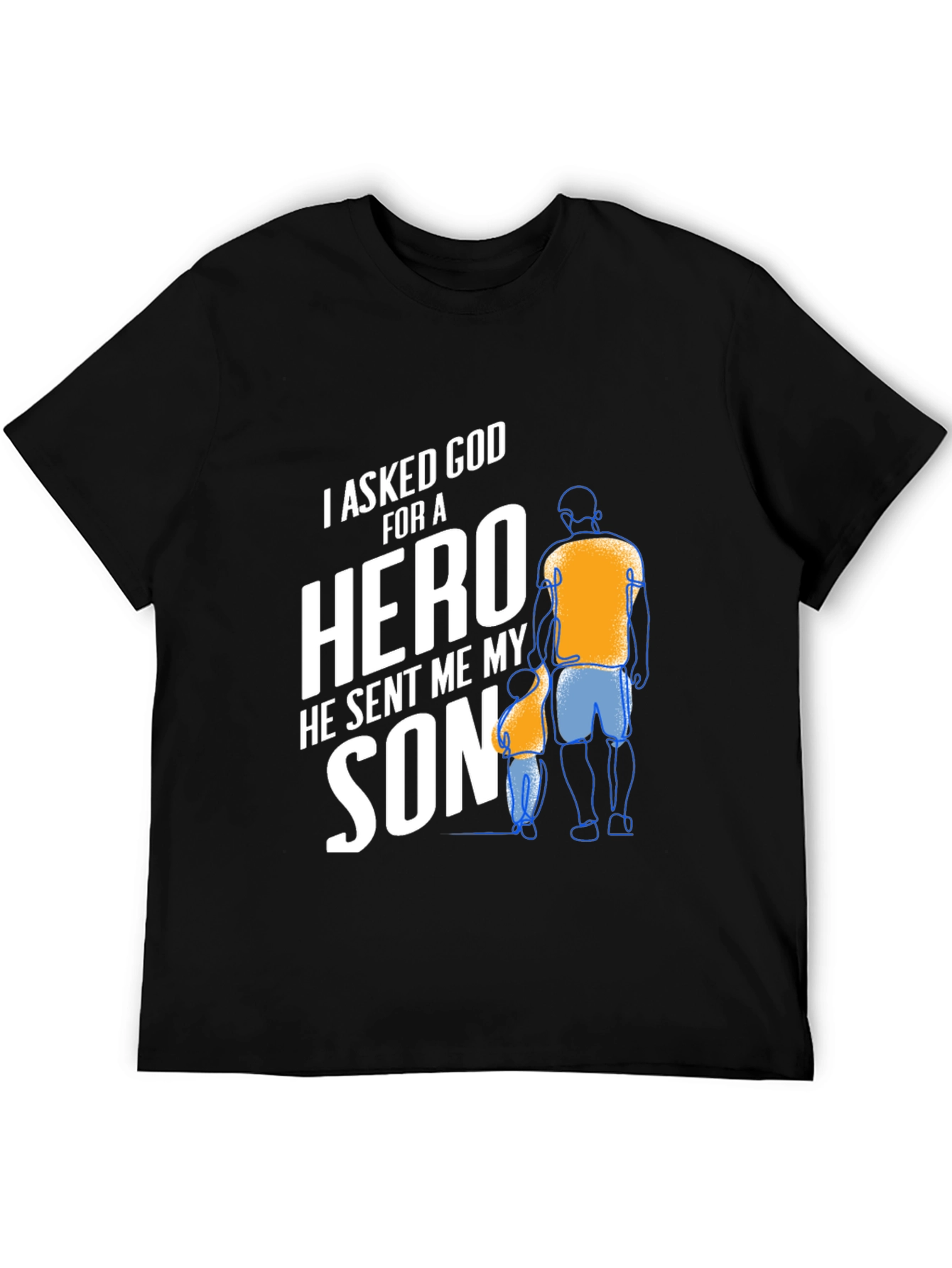 Hero Son T-Shirt: Father & Son Graphic Tee