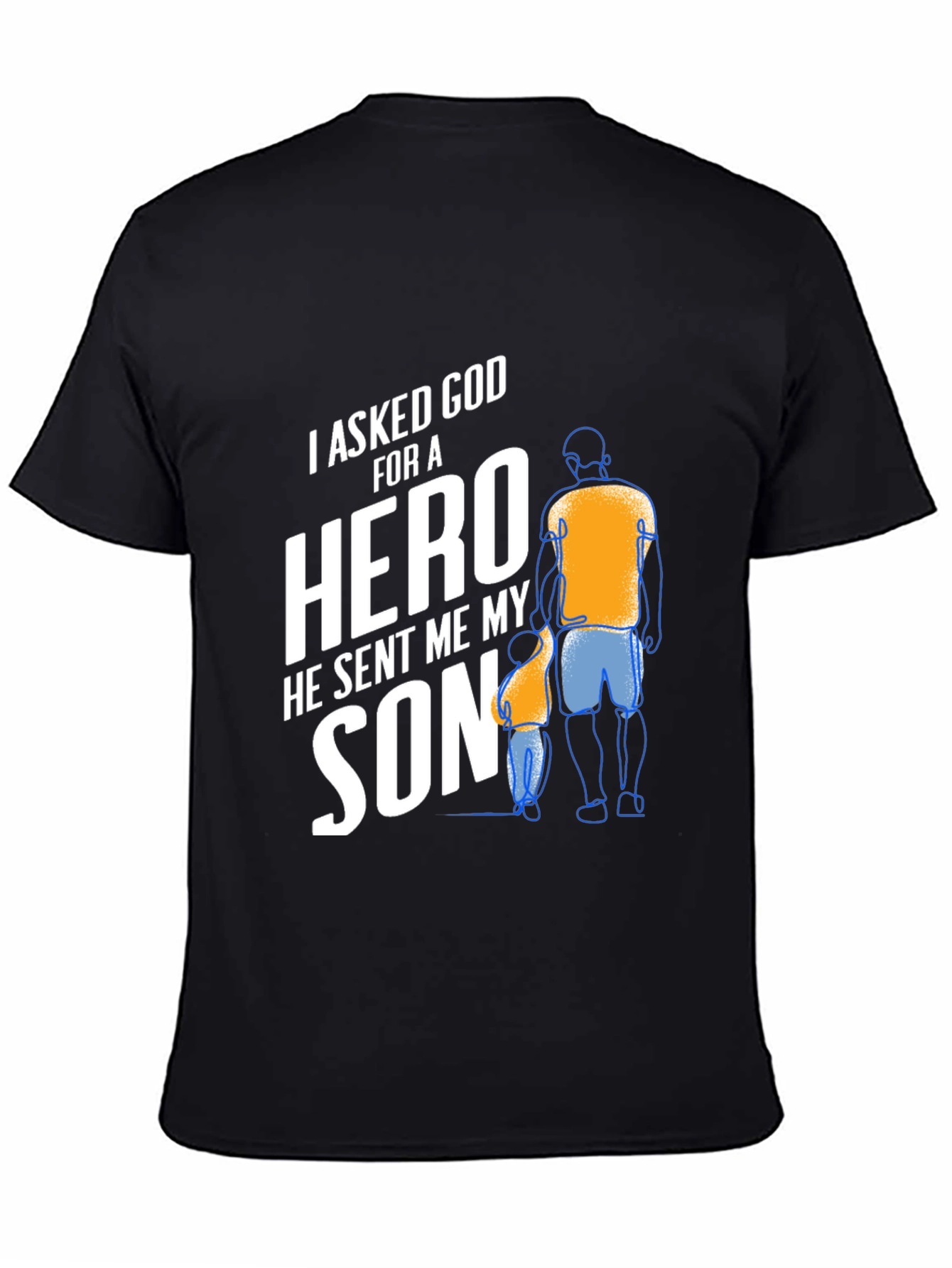 Hero Son T-Shirt: Father & Son Graphic Tee