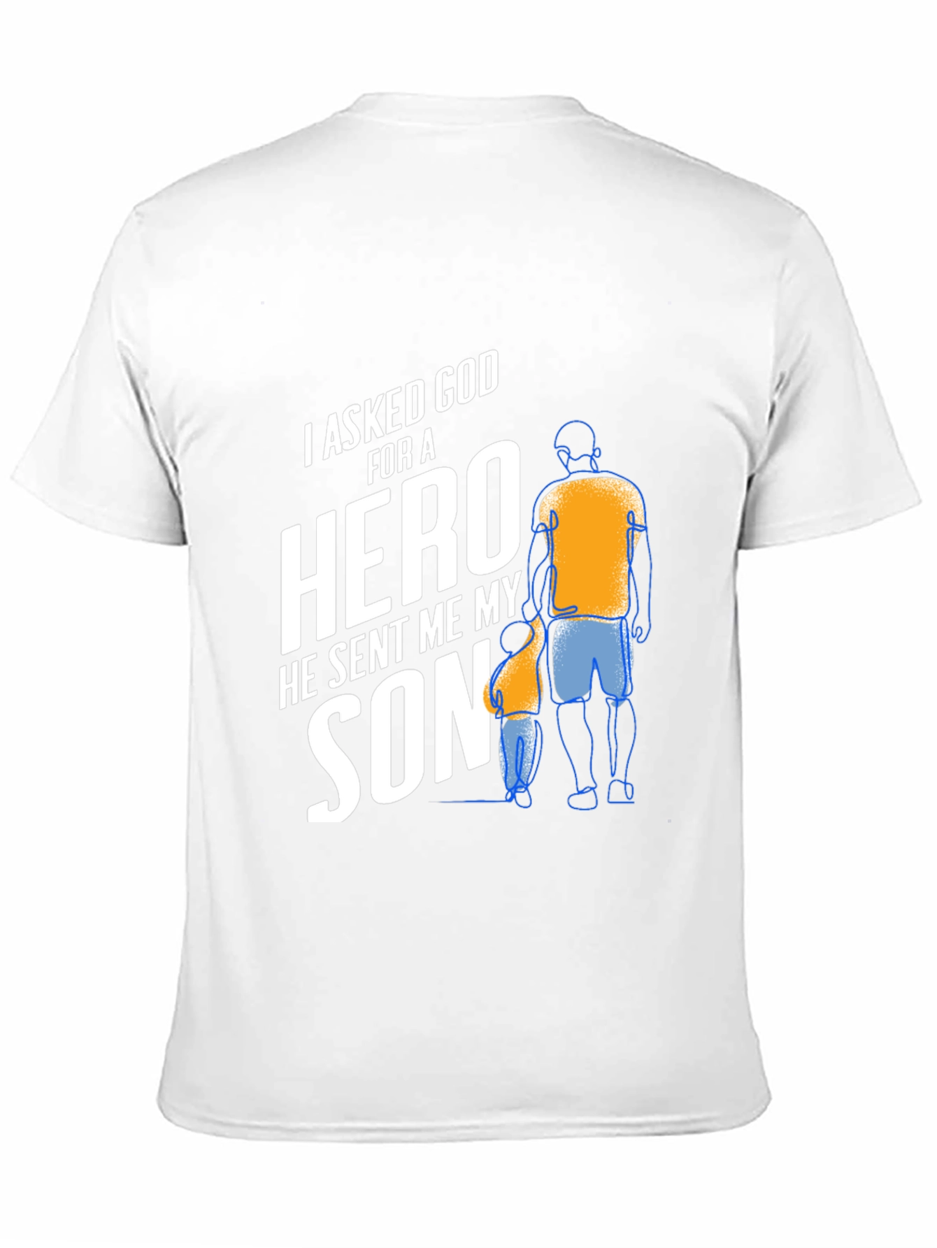 Hero Son T-Shirt: Father & Son Graphic Tee