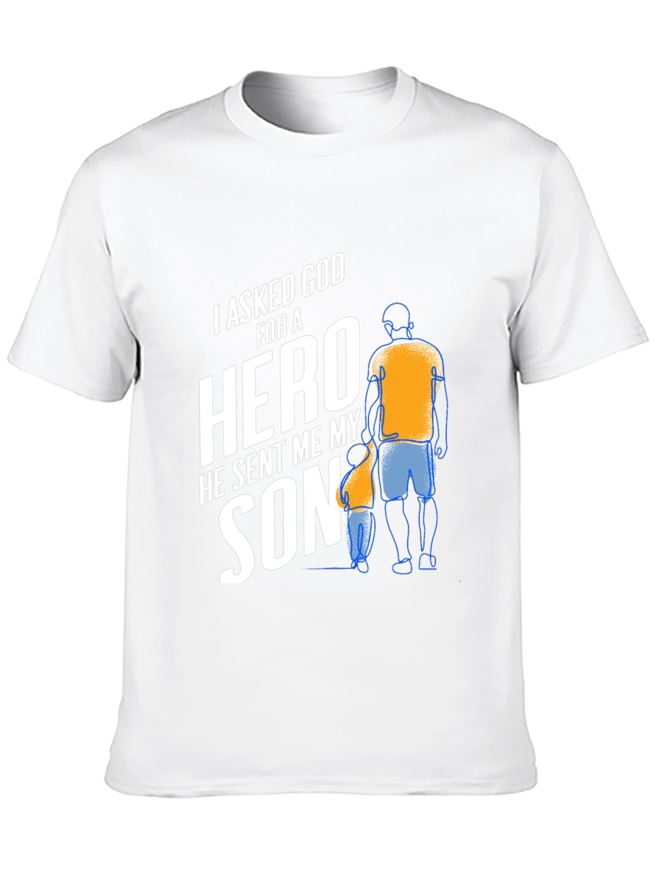 Hero Son T-Shirt: Father & Son Graphic Tee