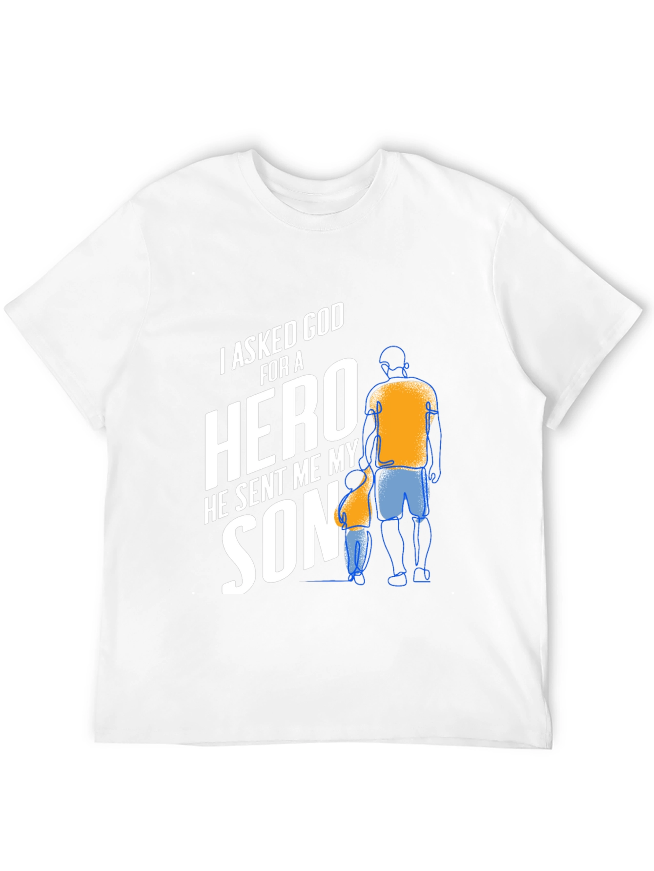 Hero Son T-Shirt: Father & Son Graphic Tee