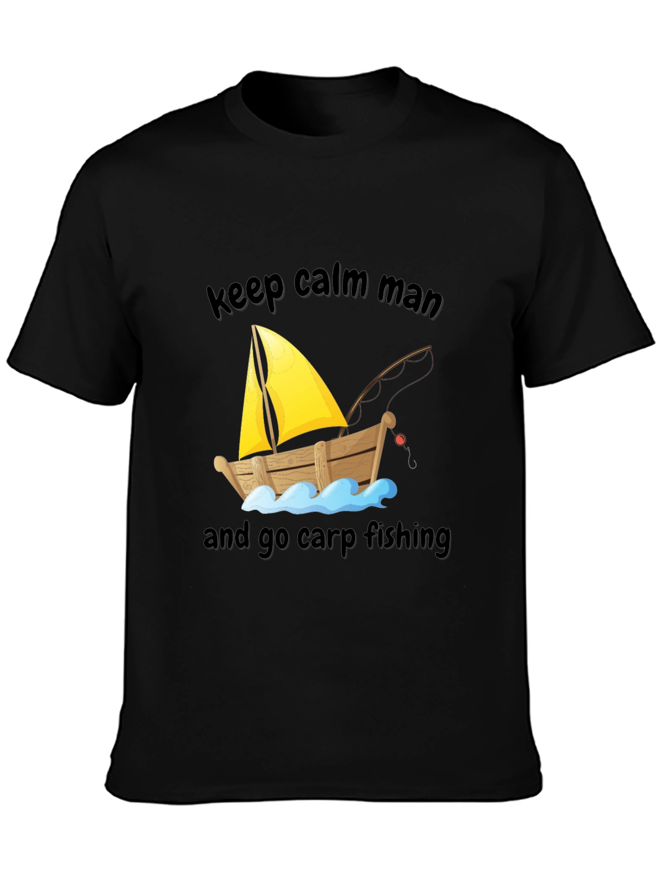 Keep Calm Carp Fishing T-Shirt