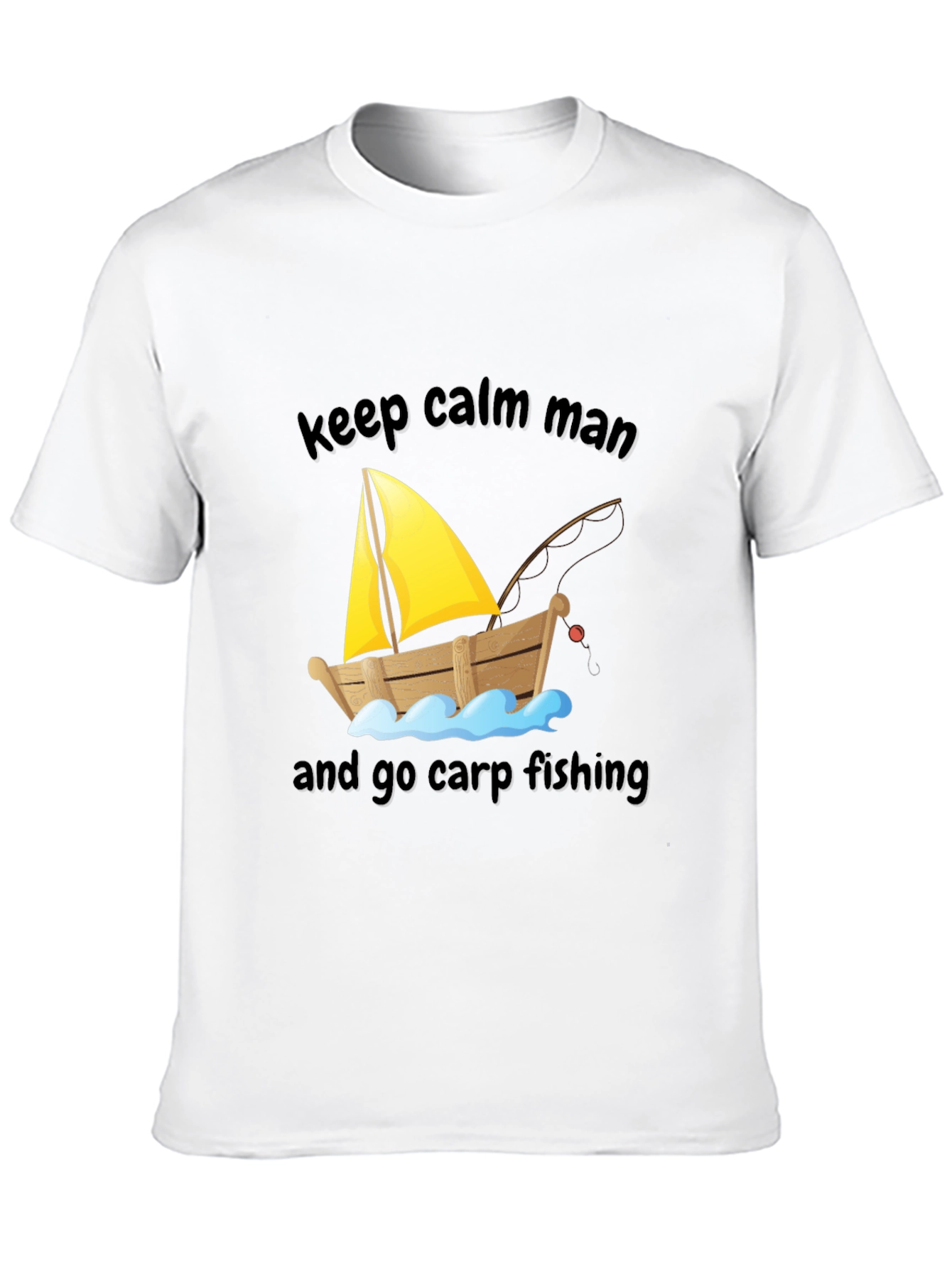 Keep Calm Carp Fishing T-Shirt
