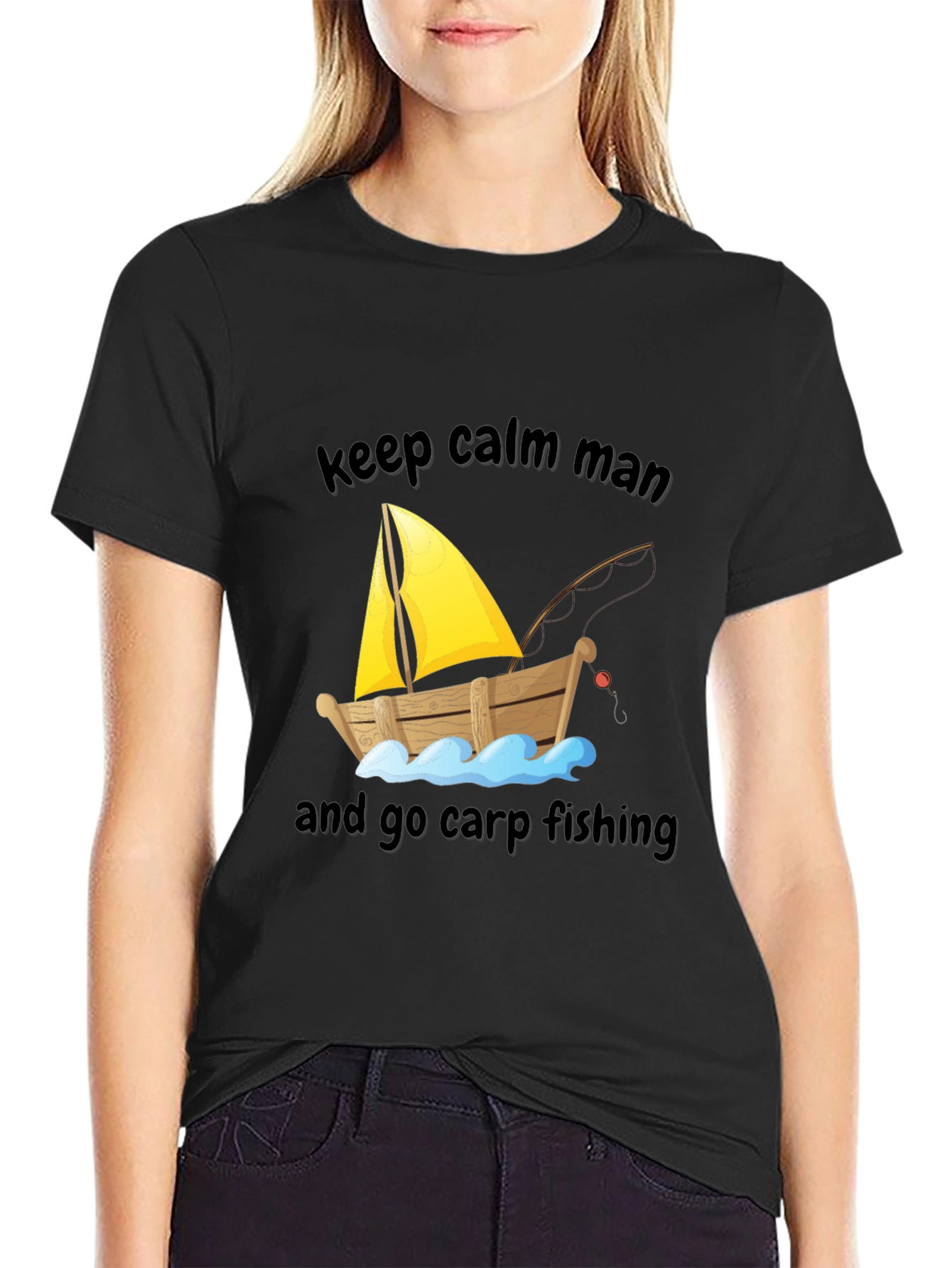 Keep Calm Carp Fishing T-Shirt