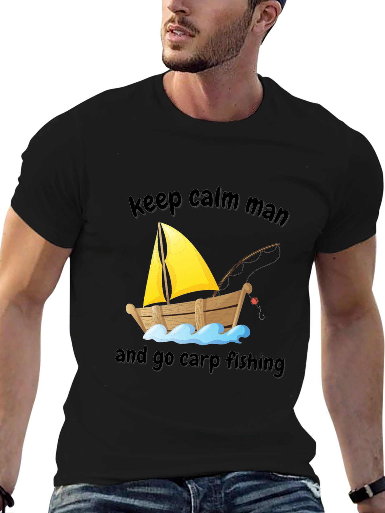 Keep Calm Carp Fishing T-Shirt