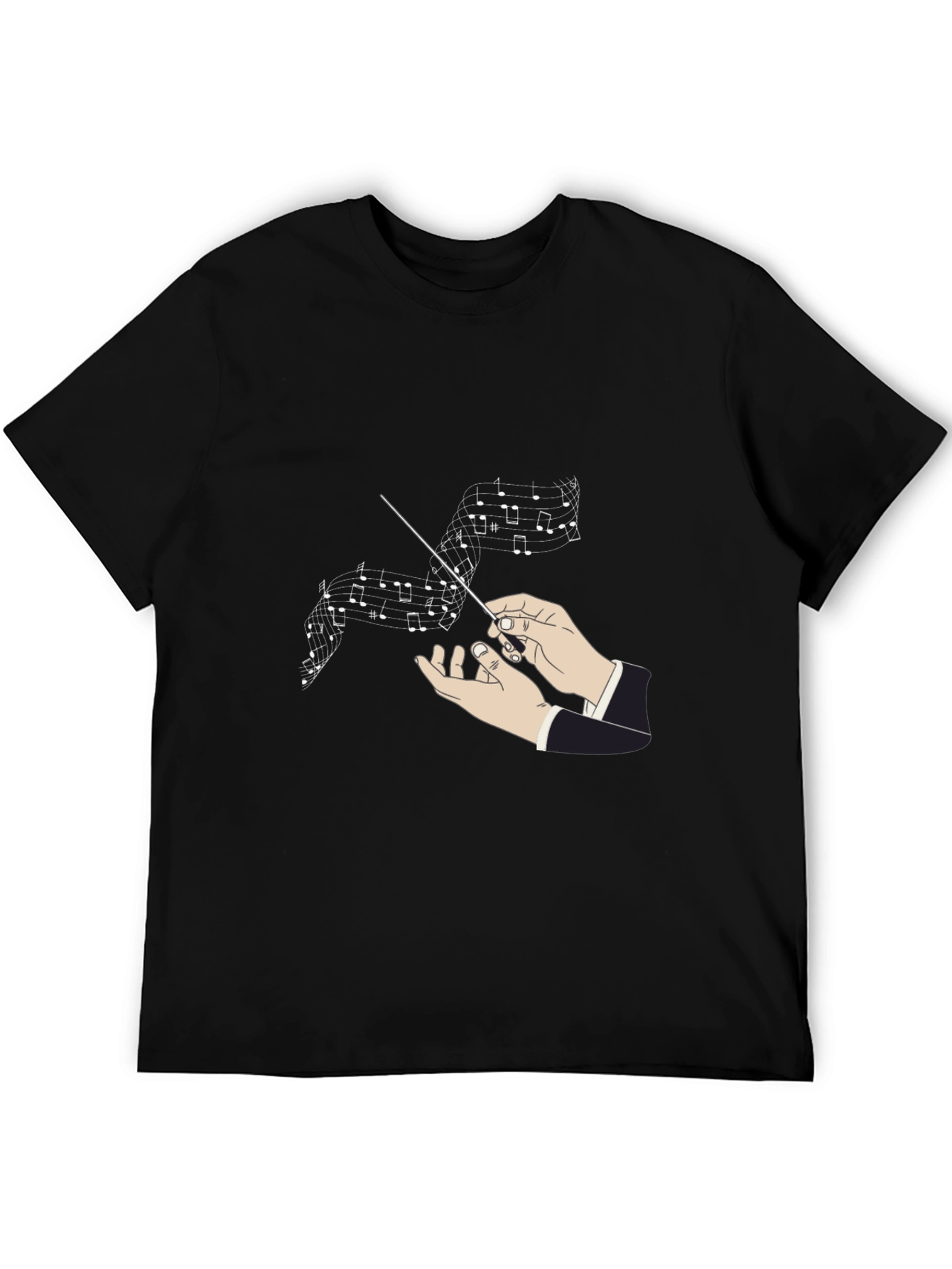 Conductor Graphic Tee - Music Lovers T-Shirt