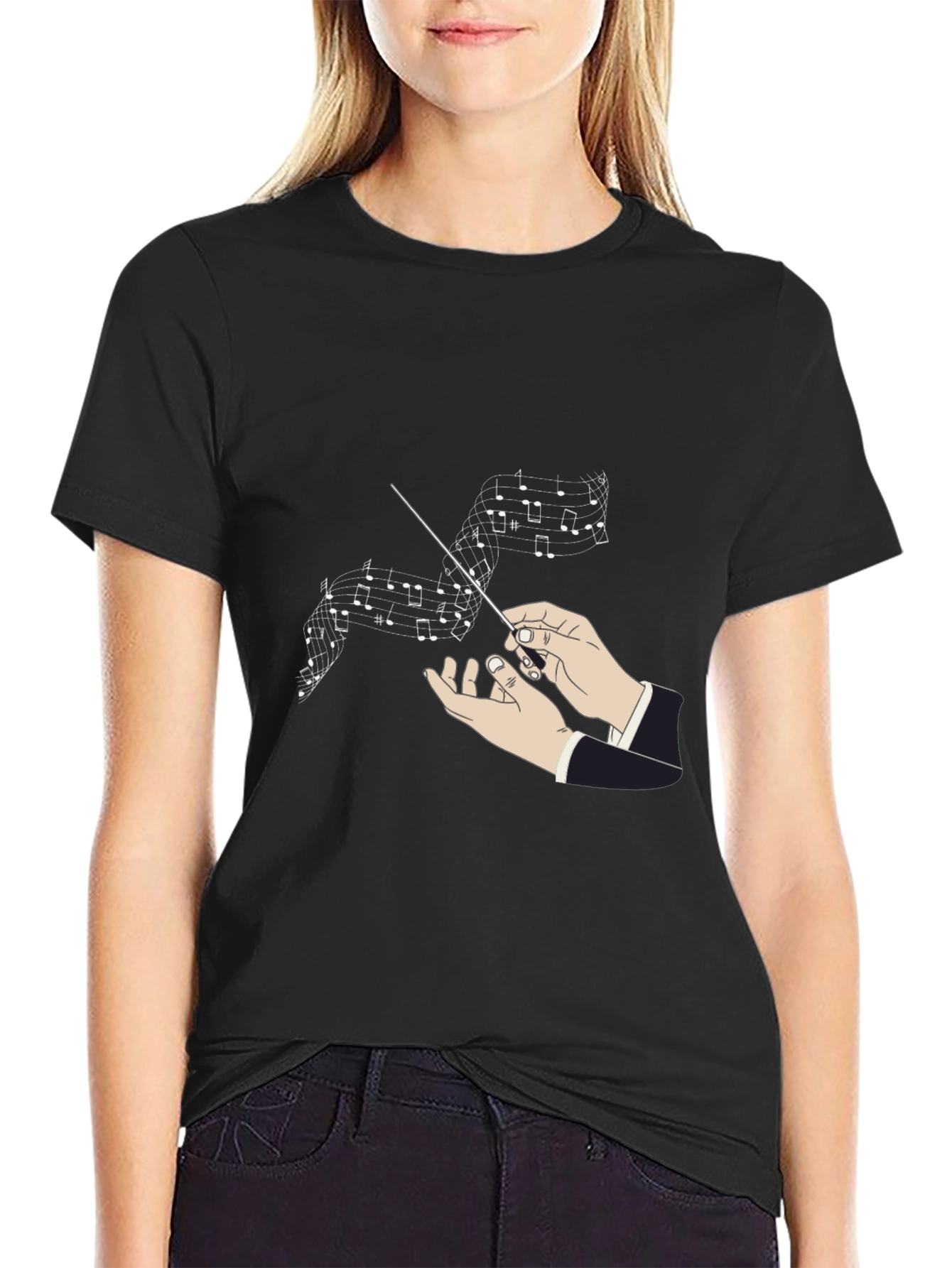 Conductor Graphic Tee - Music Lovers T-Shirt