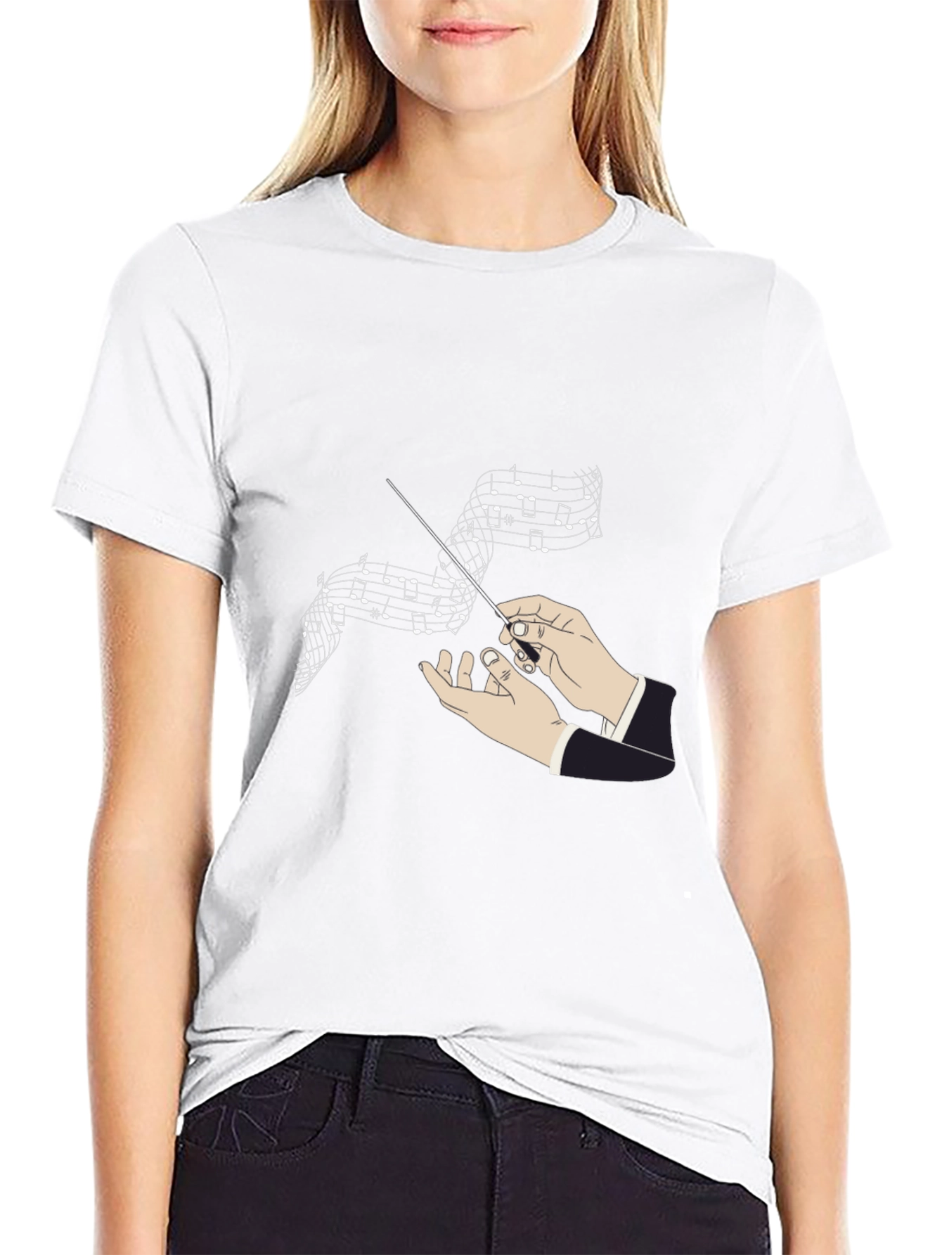 Conductor Graphic Tee - Music Lovers T-Shirt