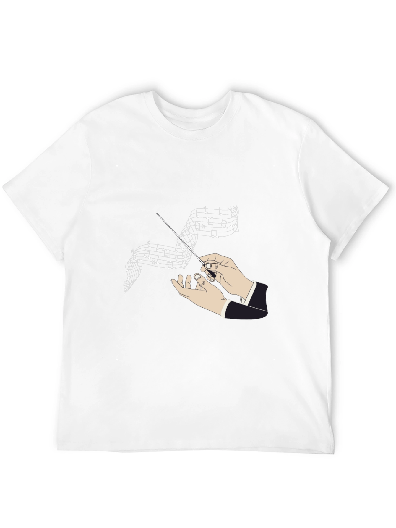 Conductor Graphic Tee - Music Lovers T-Shirt