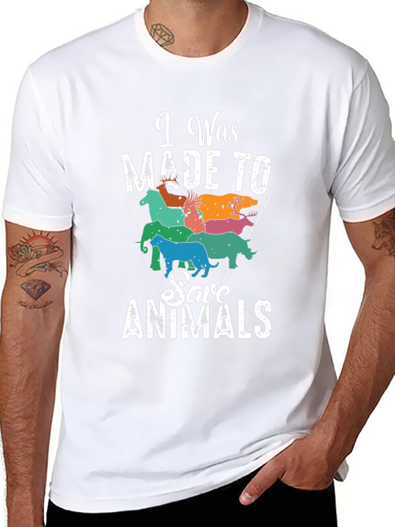 Save Animals Graphic Tee