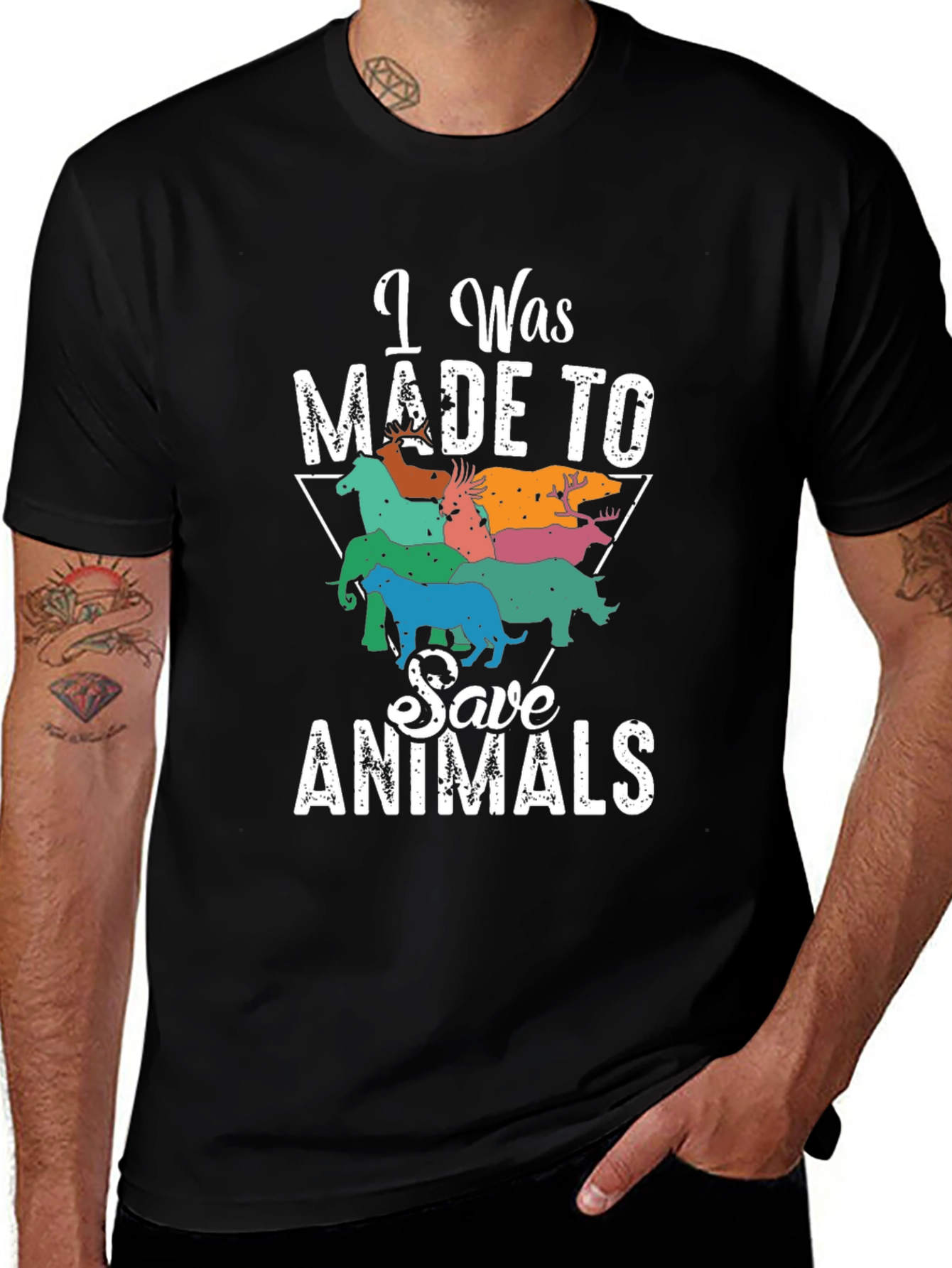 Save Animals Graphic Tee