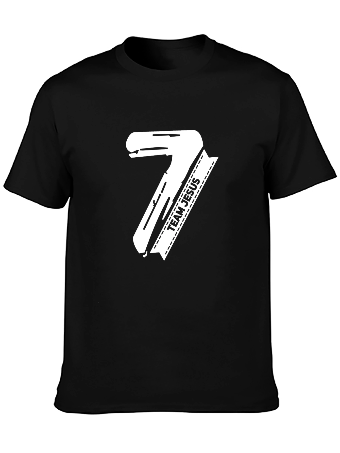Team Jesus Number 7 Graphic Tee