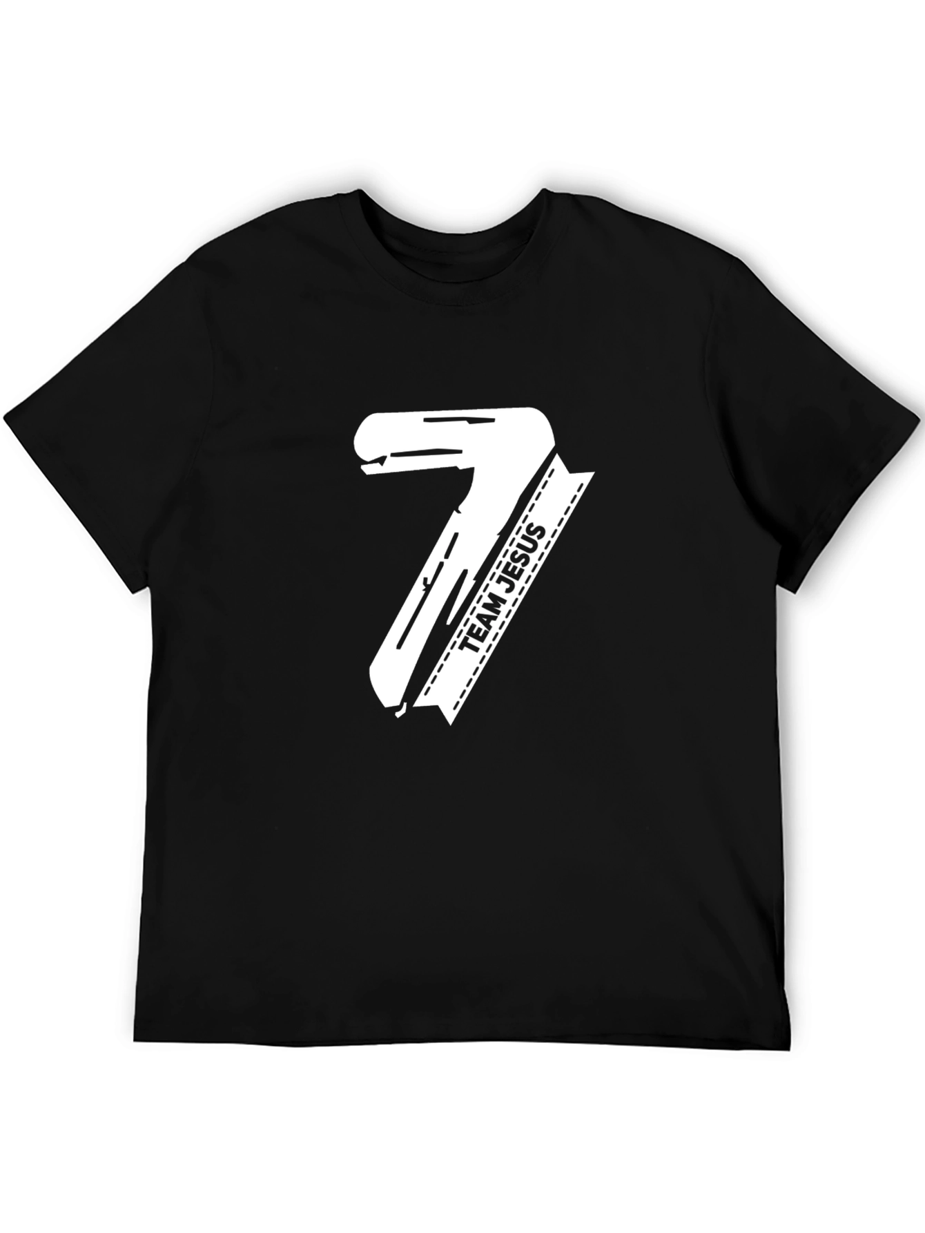 Team Jesus Number 7 Graphic Tee