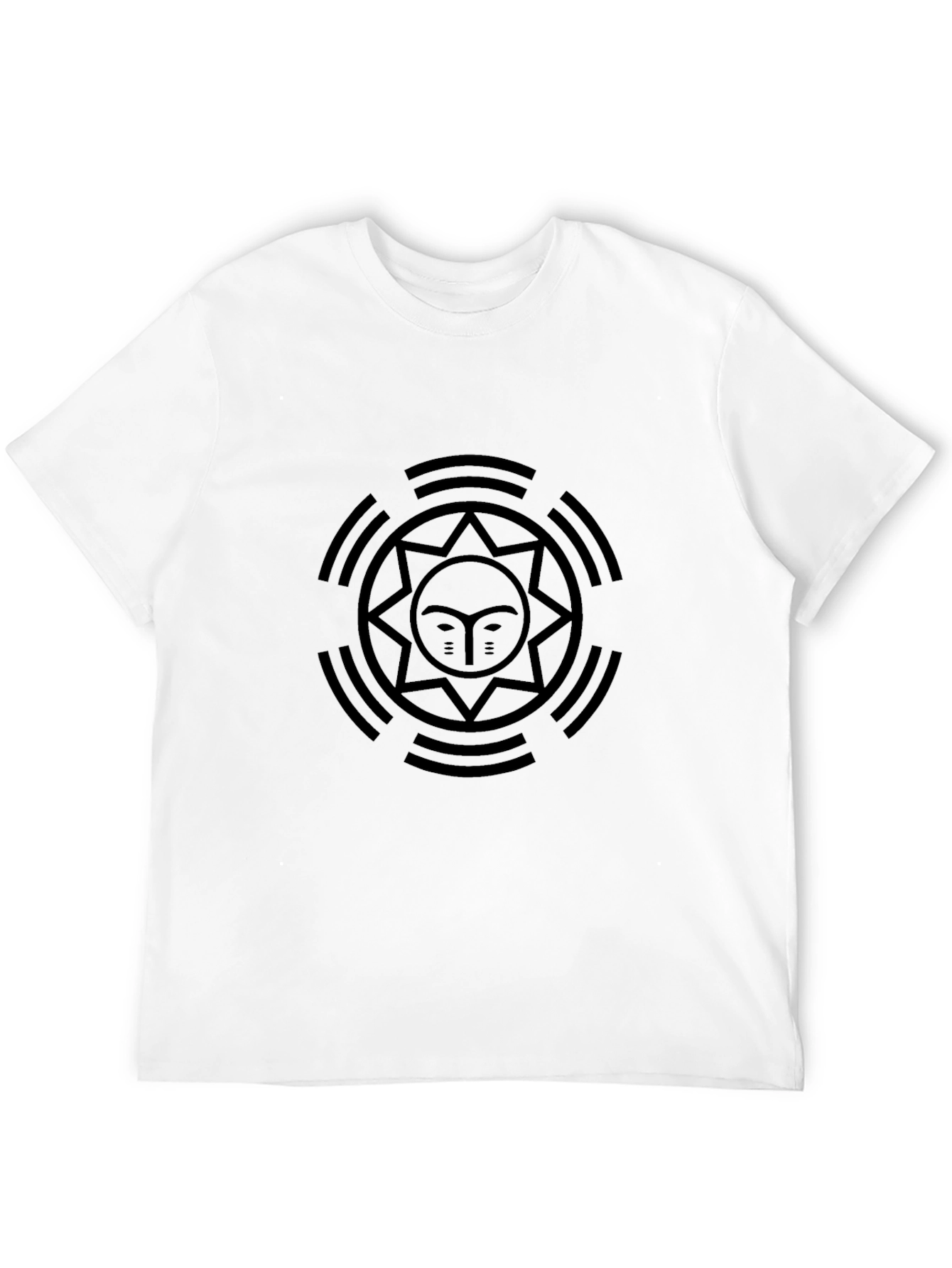 Mystic Sun Graphic Black T-Shirt