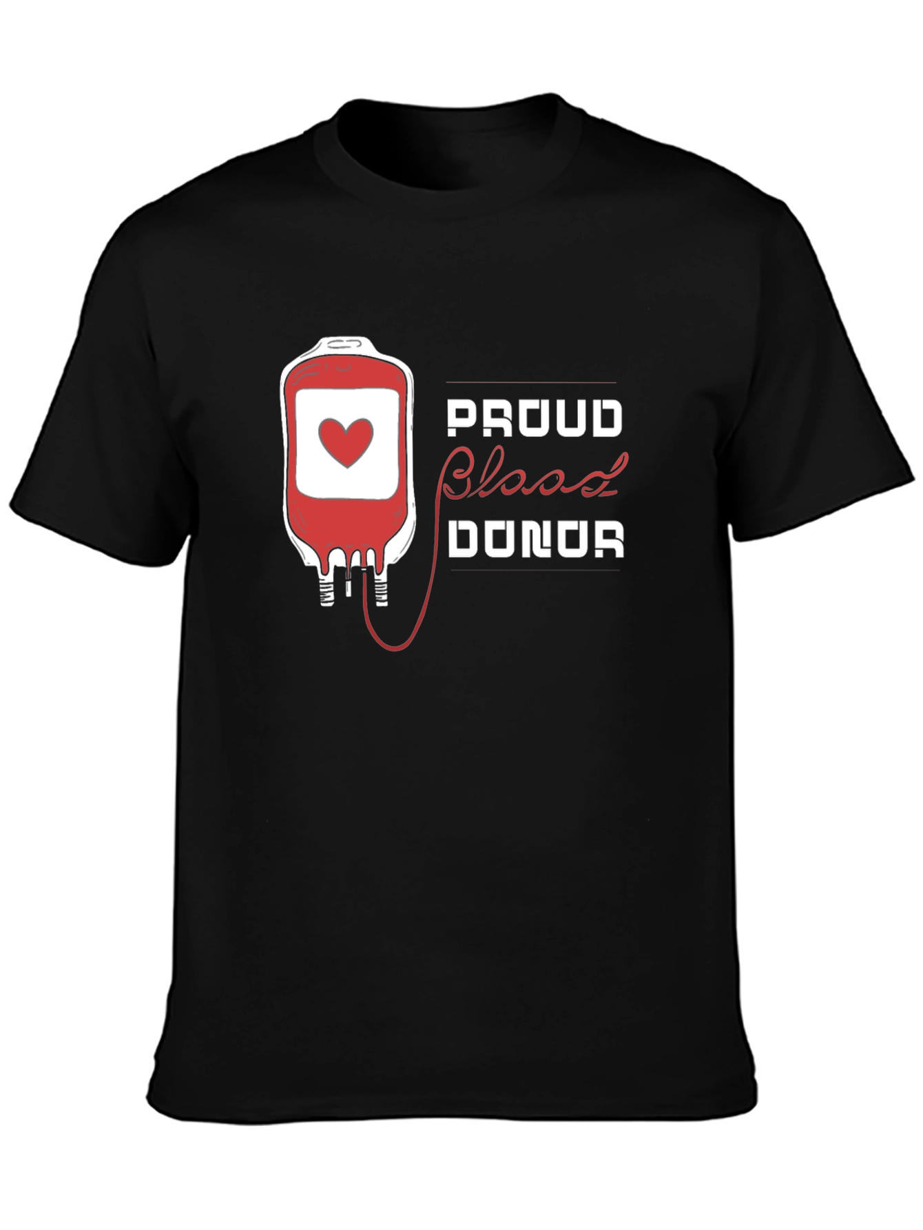 Proud Blood Donor Graphic Tee