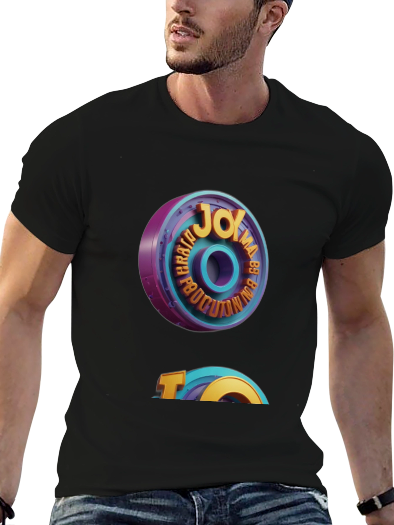 Joy Mama BB Production Black Tee