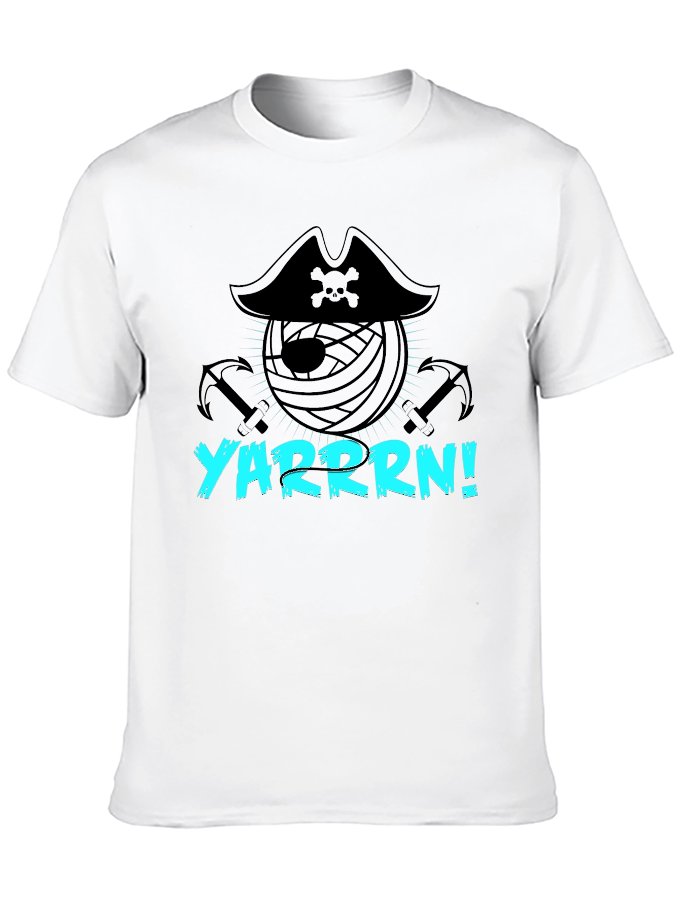 YARRRN! Pirate Yarn Lover Graphic Tee