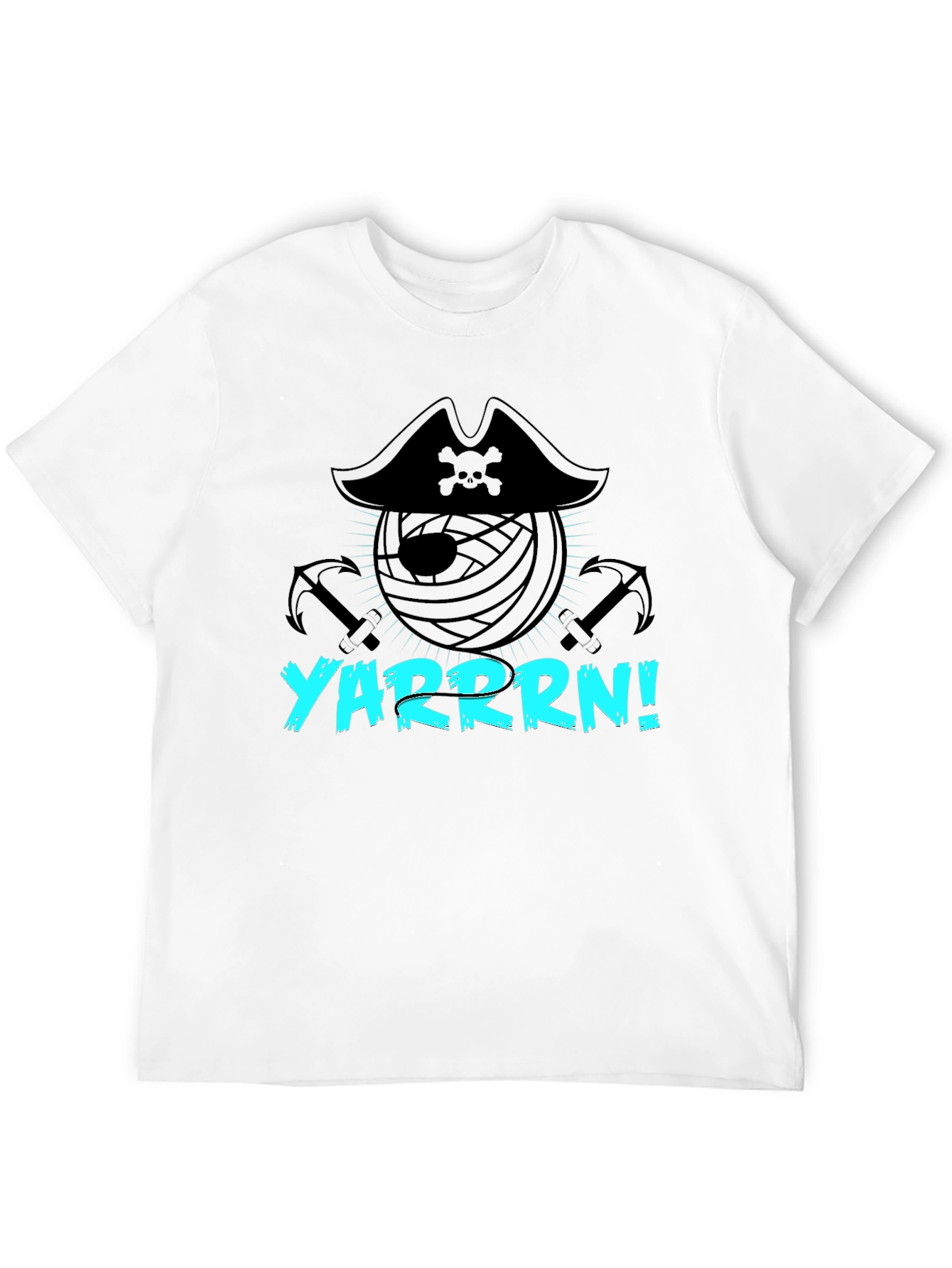 YARRRN! Pirate Yarn Lover Graphic Tee