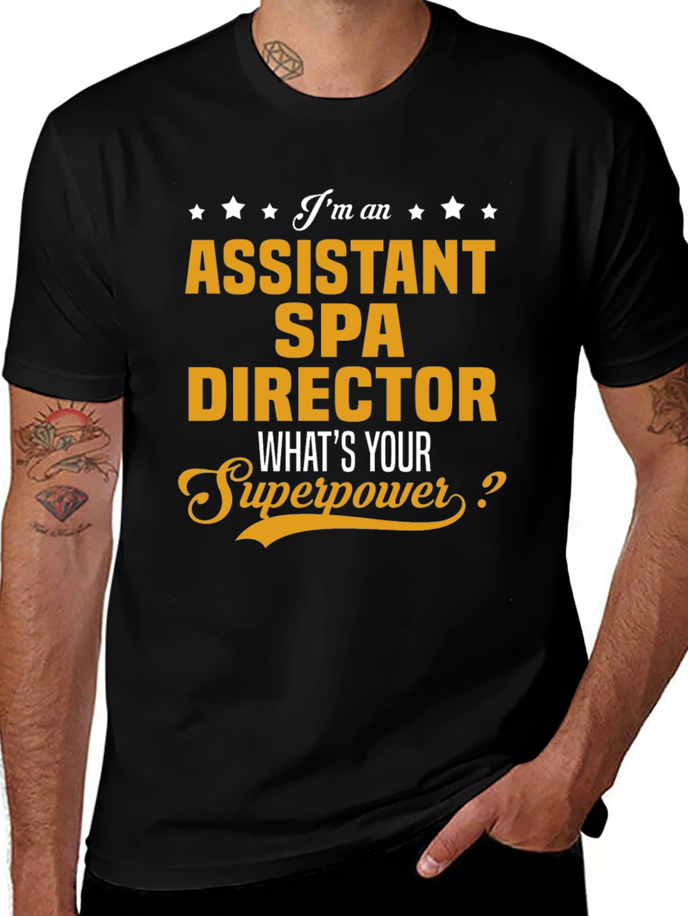 Assistant Spa Director Superpower T-Shirt