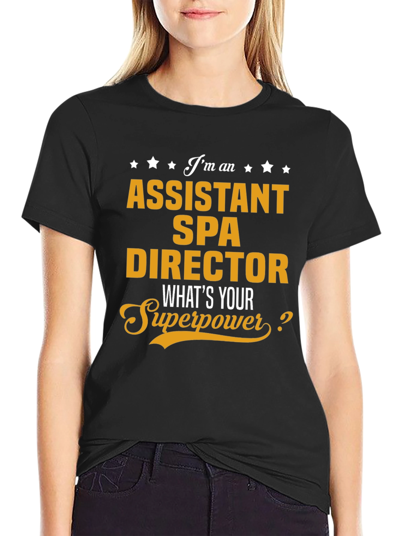 Assistant Spa Director Superpower T-Shirt