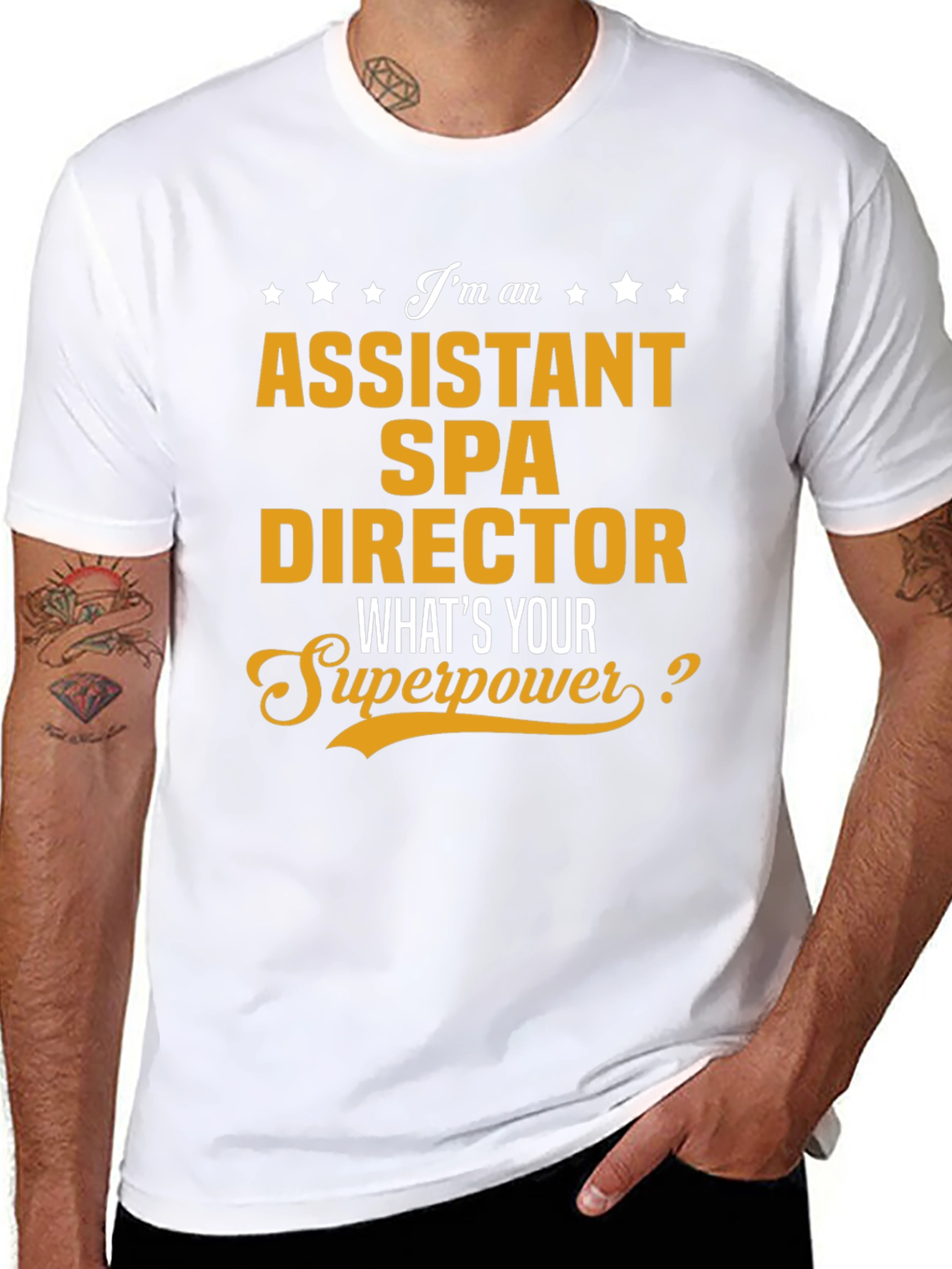 Assistant Spa Director Superpower T-Shirt