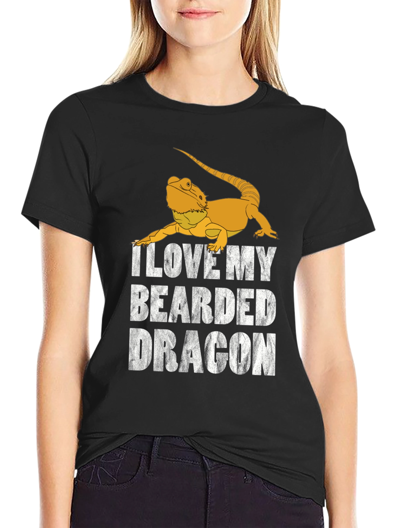 I Love My Bearded Dragon Graphic T-Shirt