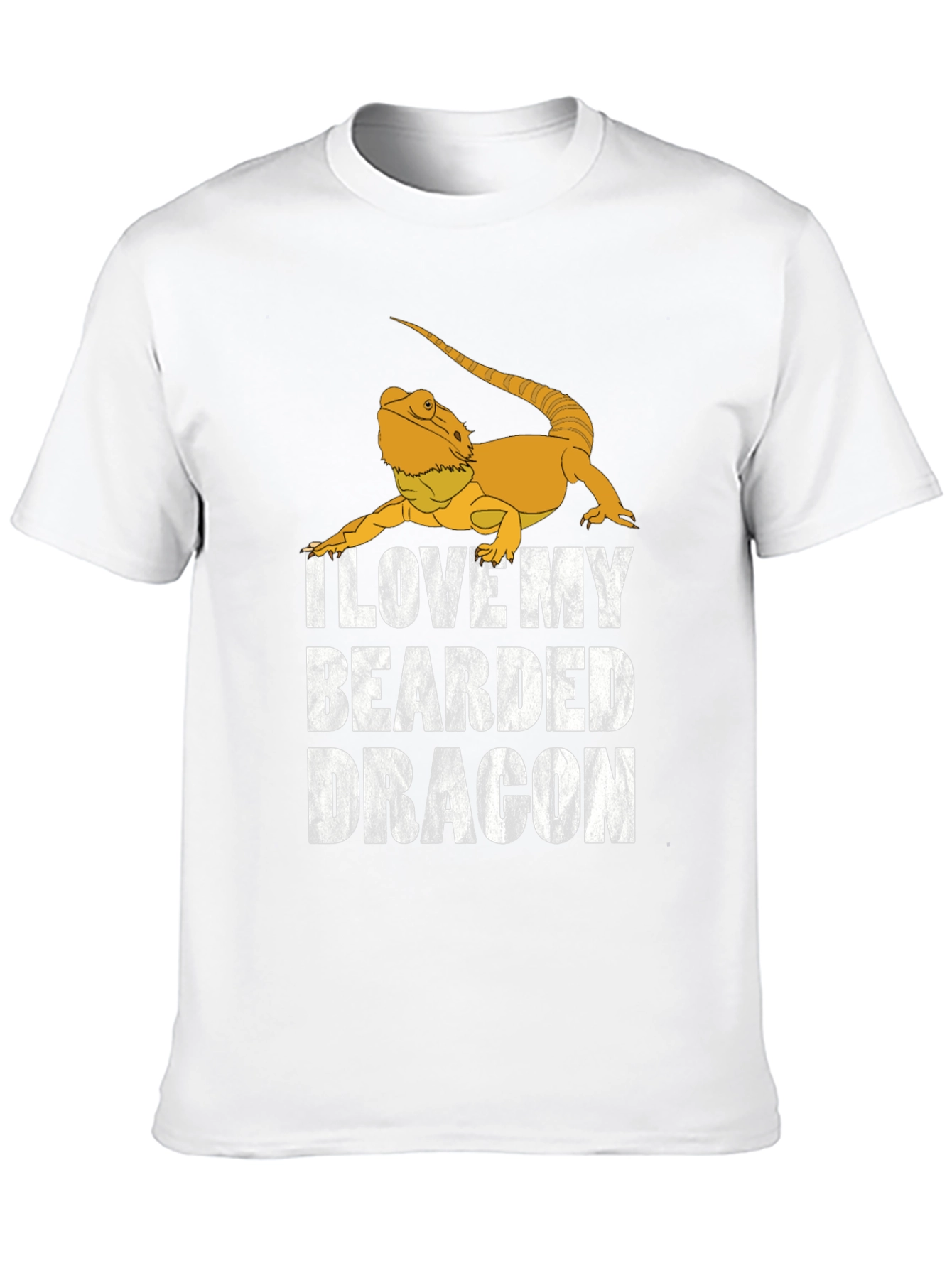 I Love My Bearded Dragon Graphic T-Shirt