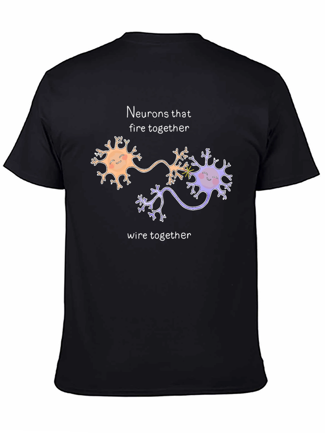 Neurons That Fire Together Brain T-Shirt
