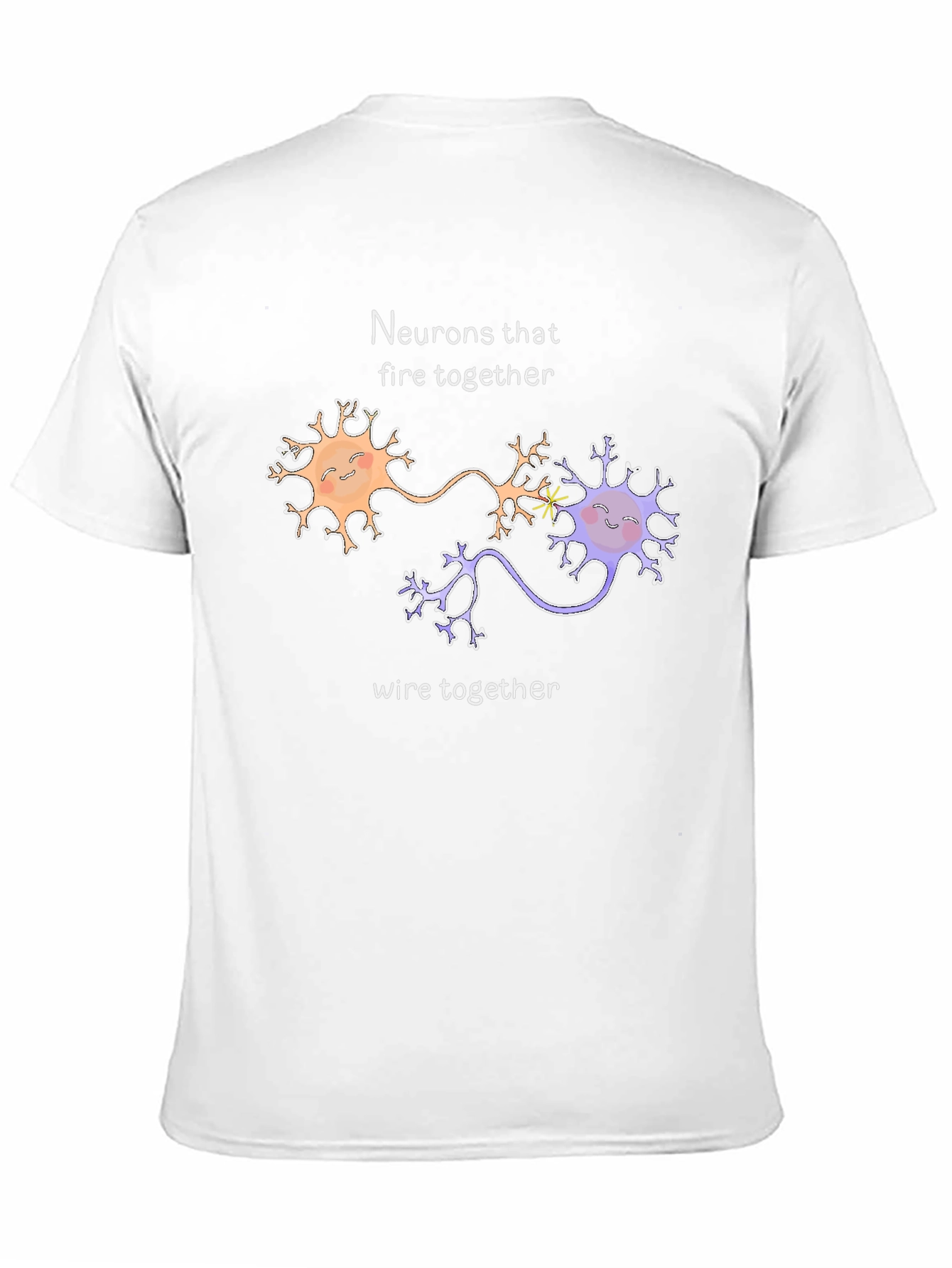 Neurons That Fire Together Brain T-Shirt