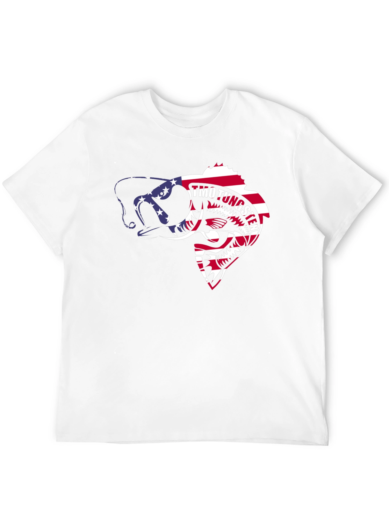 American Flag Fish Graphic Tee - Anglers Pride