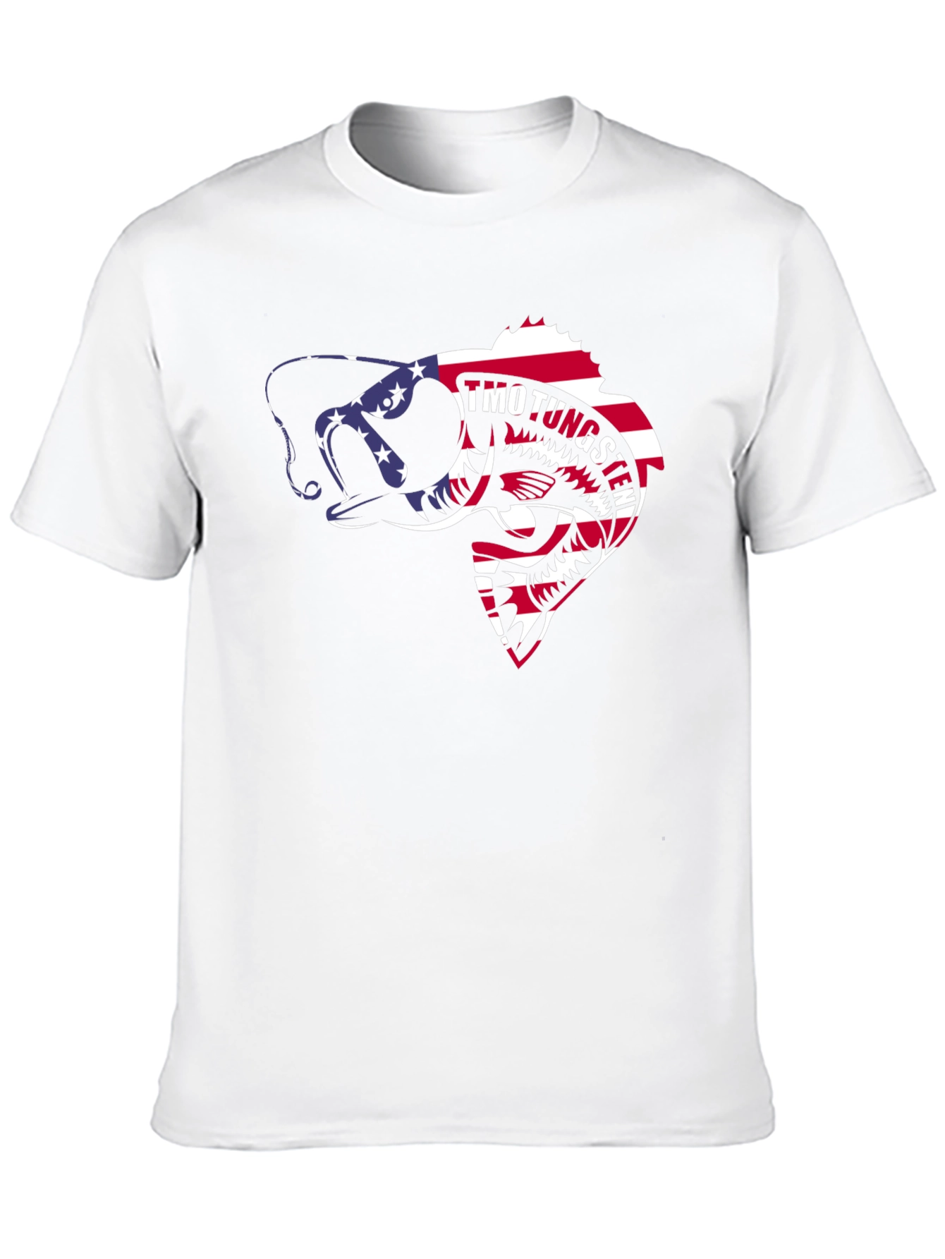 American Flag Fish Graphic Tee - Anglers Pride
