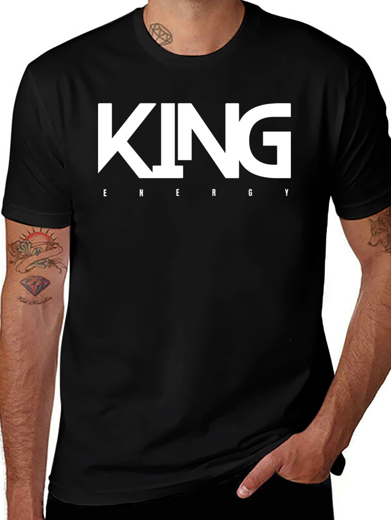 King Energy Black T-Shirt